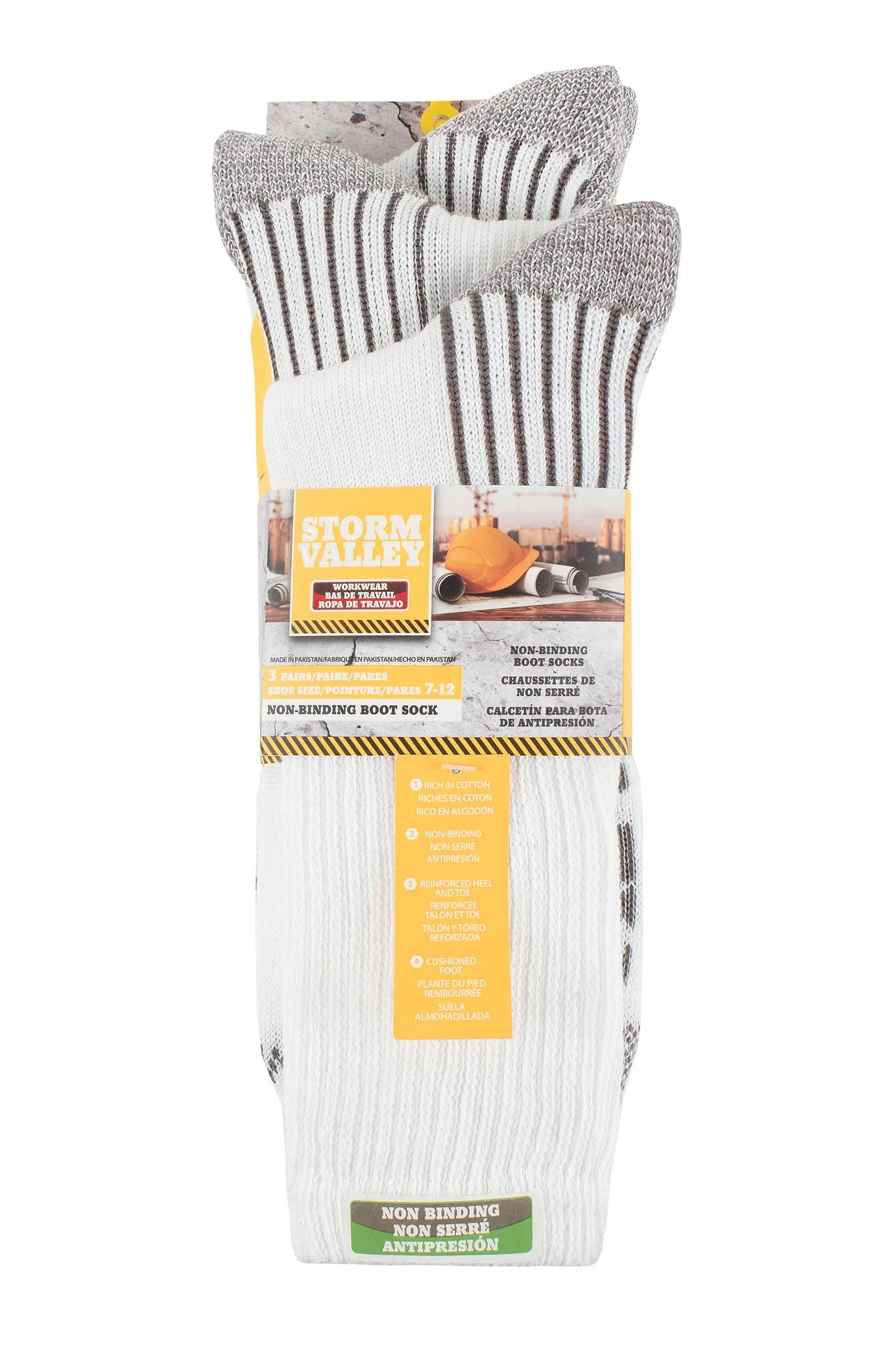 Men's Non-Binding Boot Sock sold by Sock Buy product image thumbnail 5