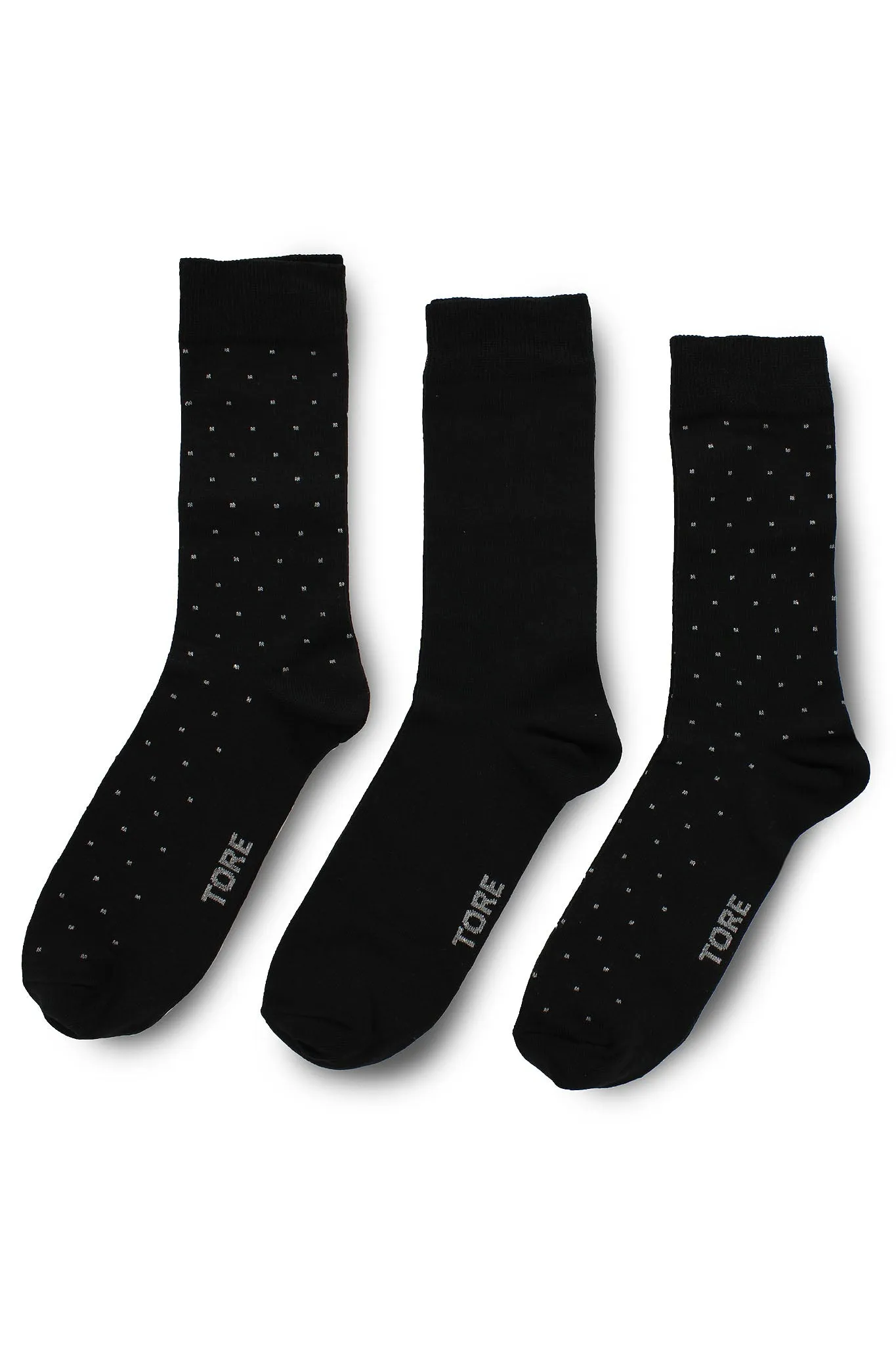 Men's Pin Dot Jacquard Crew Sock sold by Sock Buy product image thumbnail 3