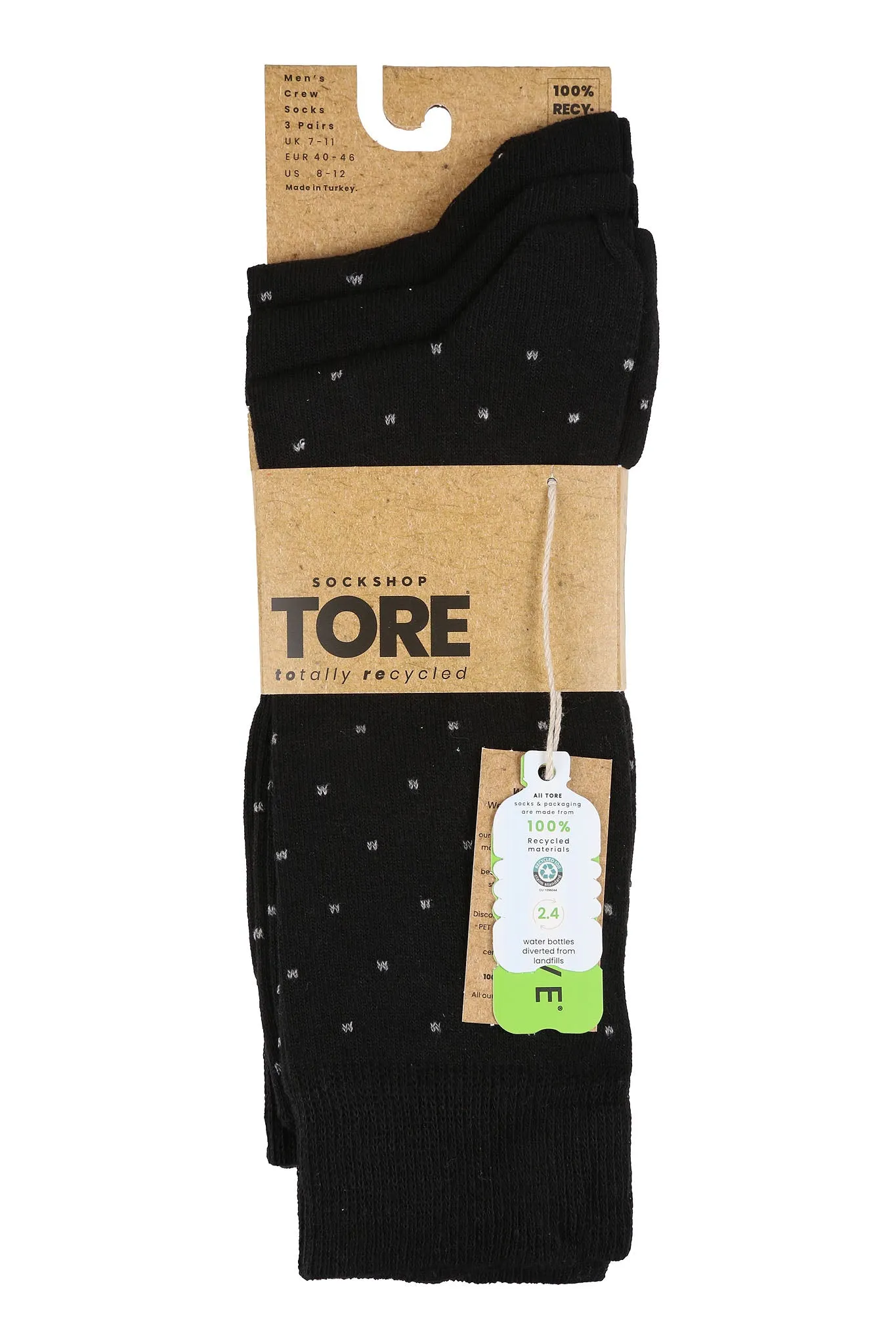 Men's Pin Dot Jacquard Crew Sock sold by Sock Buy product image thumbnail 5