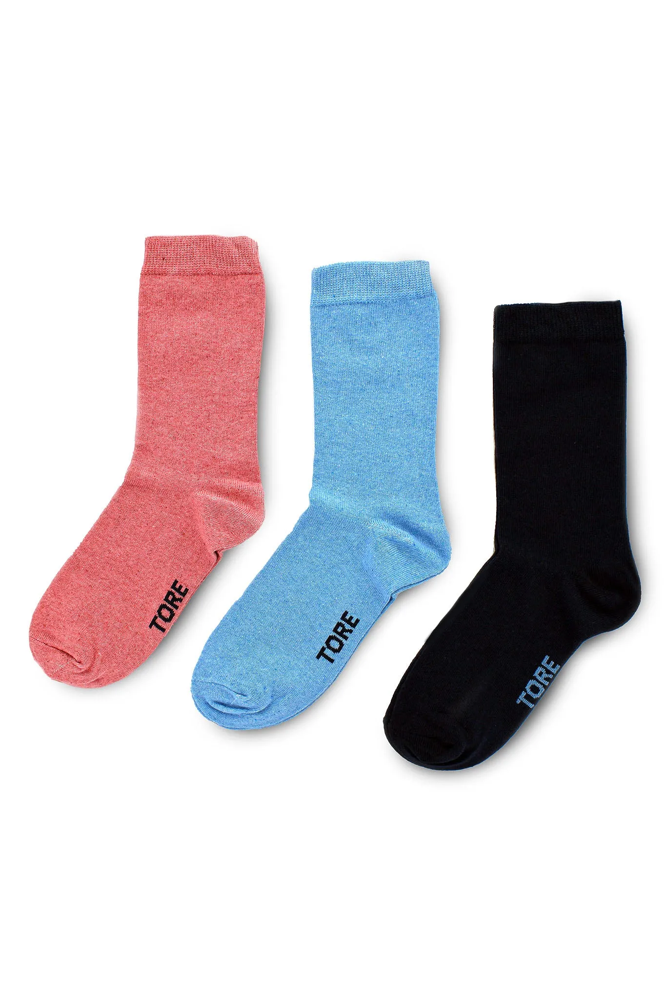 Women's Solid Color Crew Sock sold by Sock Buy product image thumbnail 3