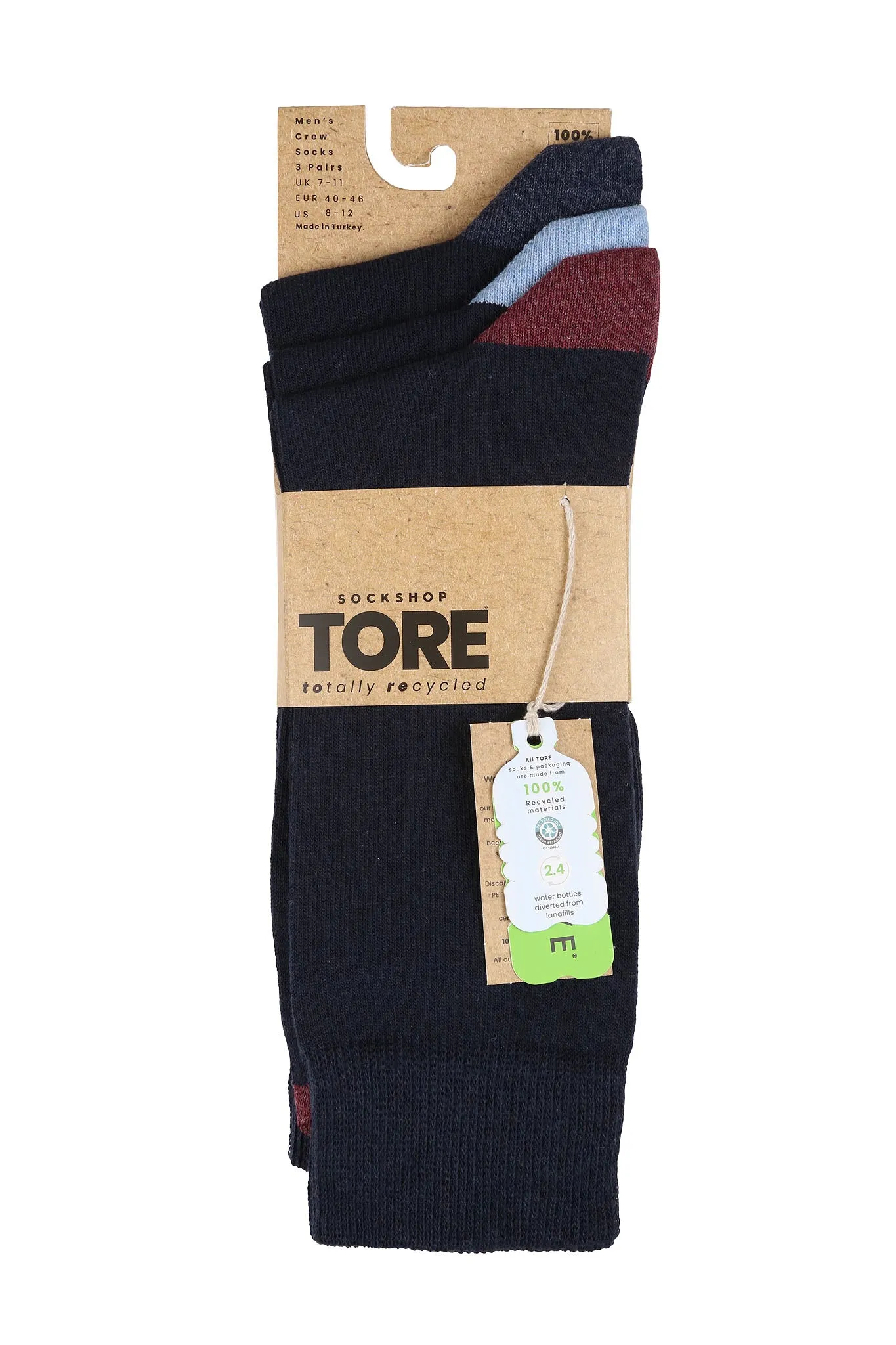 Men's Heel & Toe Crew Sock sold by Sock Buy product image thumbnail 3