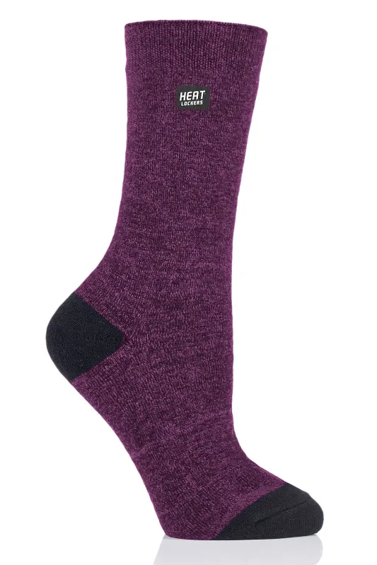 Women's WARM Light Weight Twist Crew Sock sold by Sock Buy