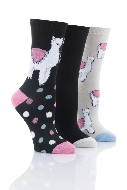 Ladies Alpaca Socks - 3 Pair Pack sold by Sock Buy