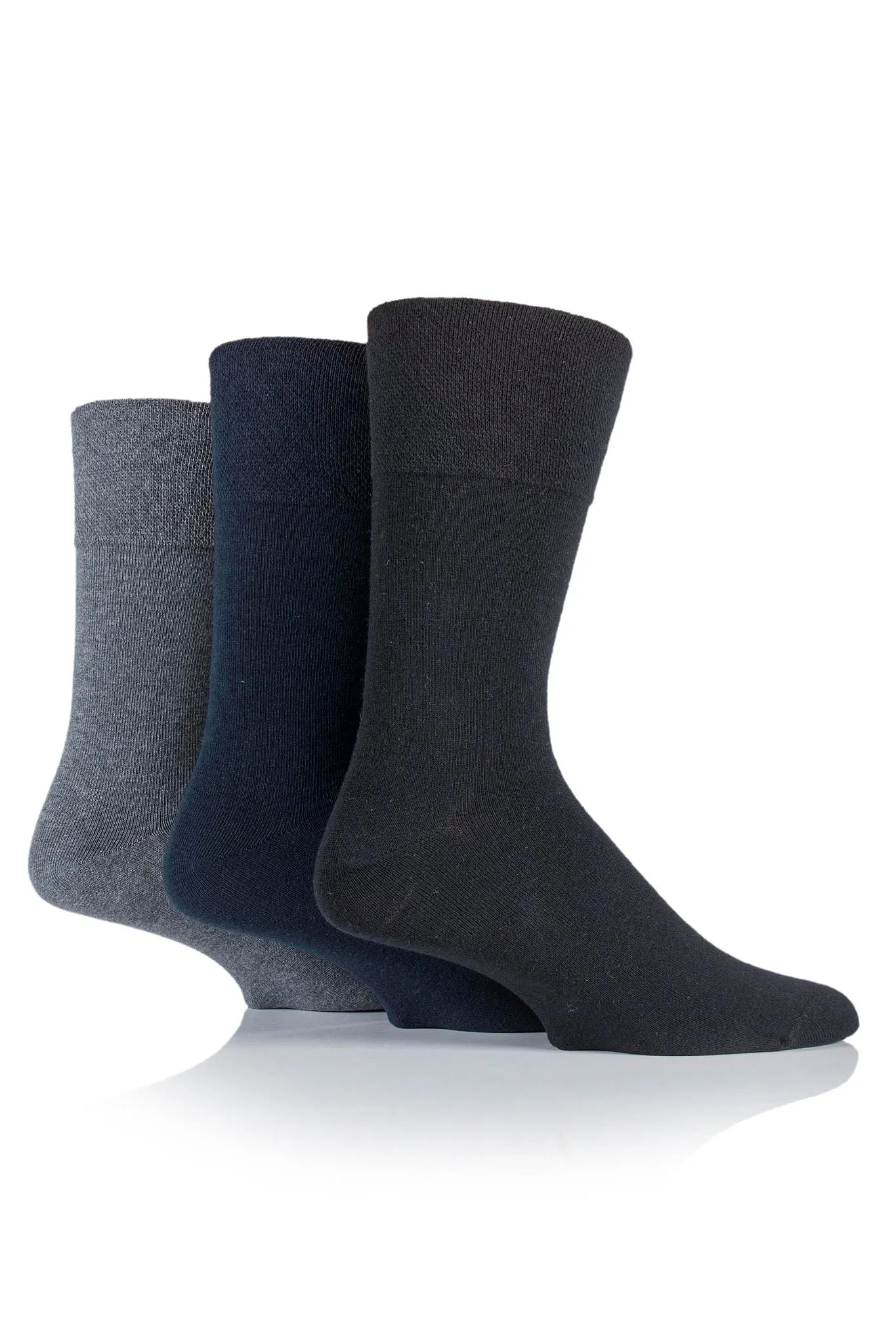 Men's Cotton Diabetic Crew Sock sold by Sock Buy product image thumbnail 3