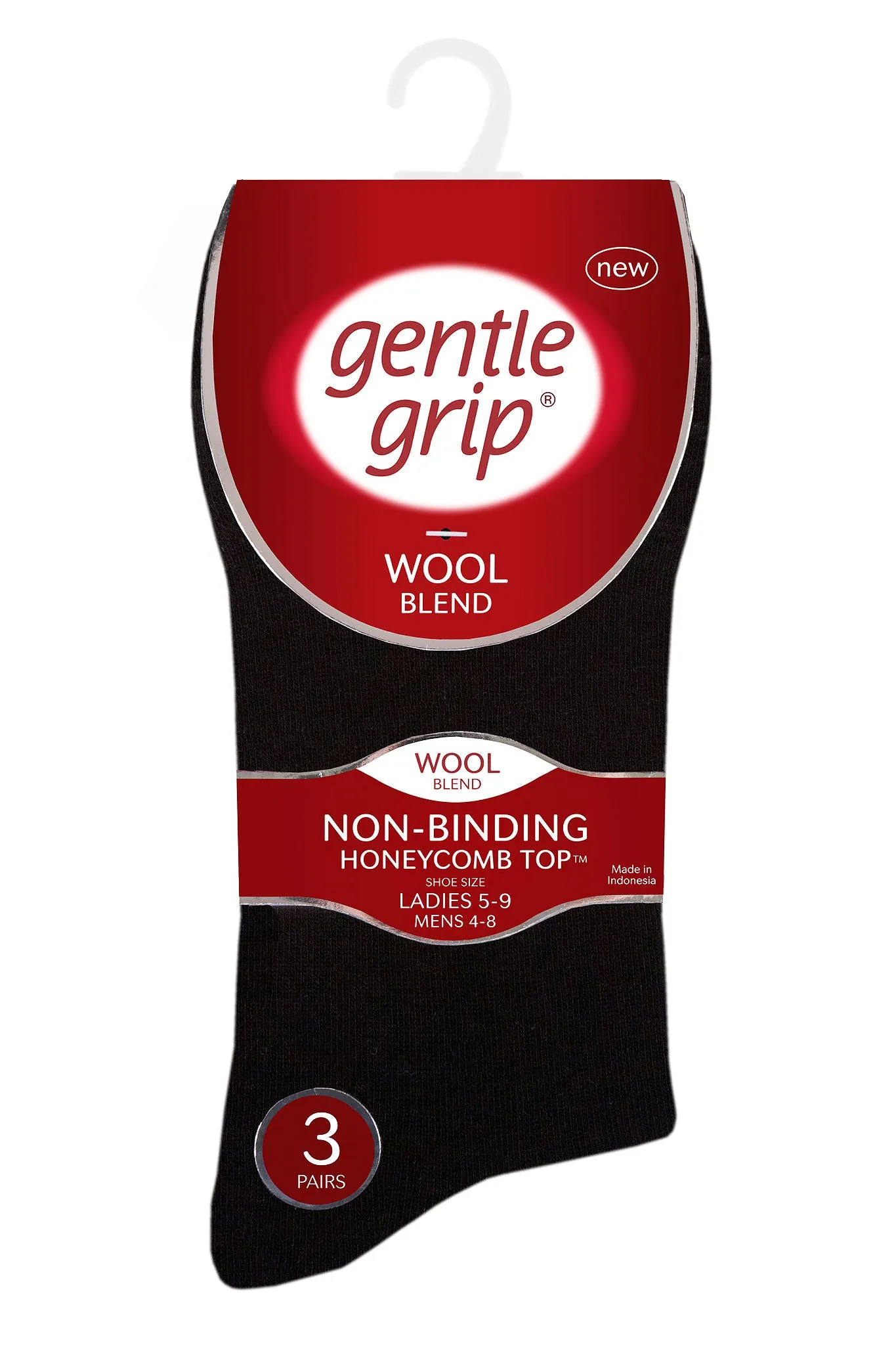 Women's Wool Solid Crew Sock sold by Sock Buy product image thumbnail 2