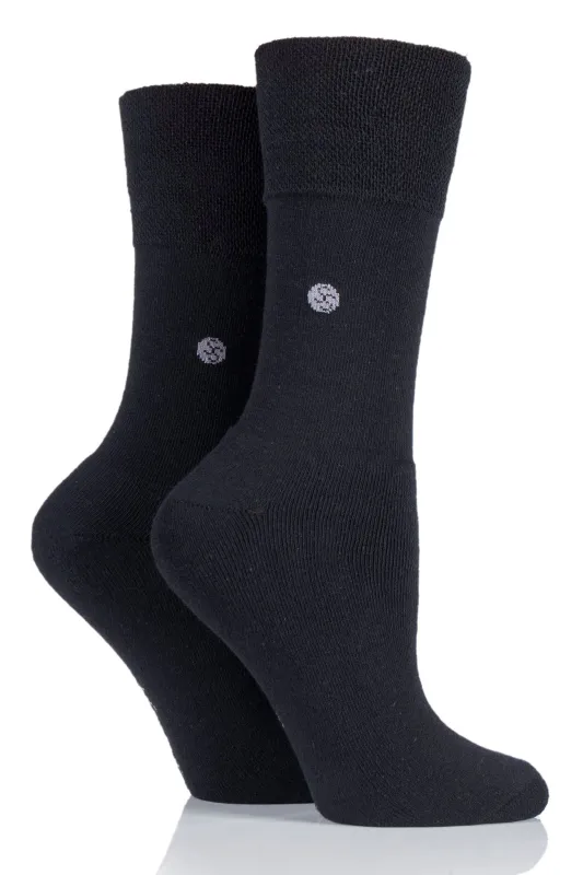 Women's Cushion Foot Solid Color Sock made by Sock Buy