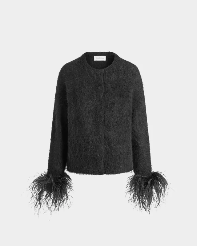 Alena Cardigan in Mohair Knit sold by 16ARLINGTON