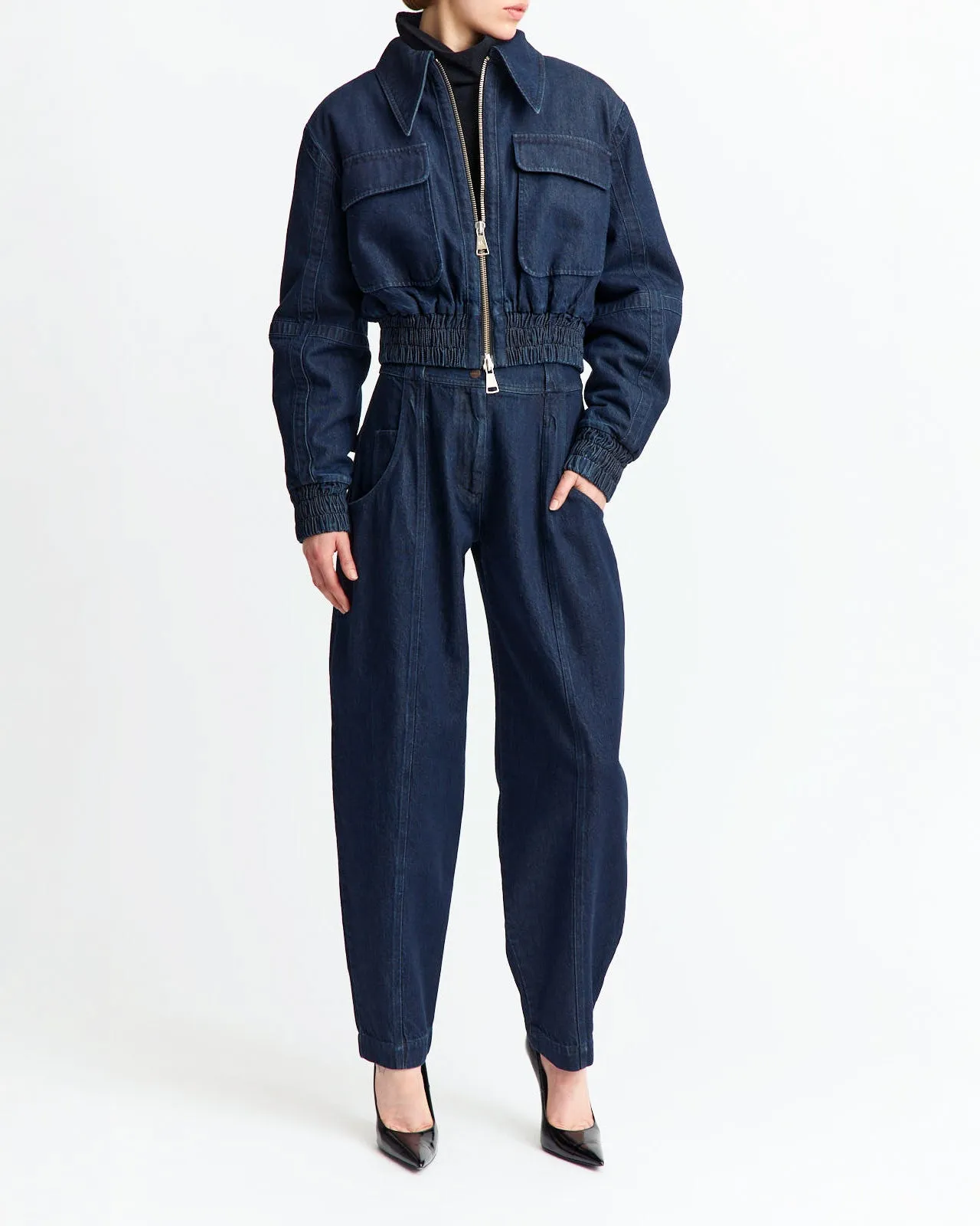 Cie Jacket in Denim sold by 16ARLINGTON product image thumbnail 2