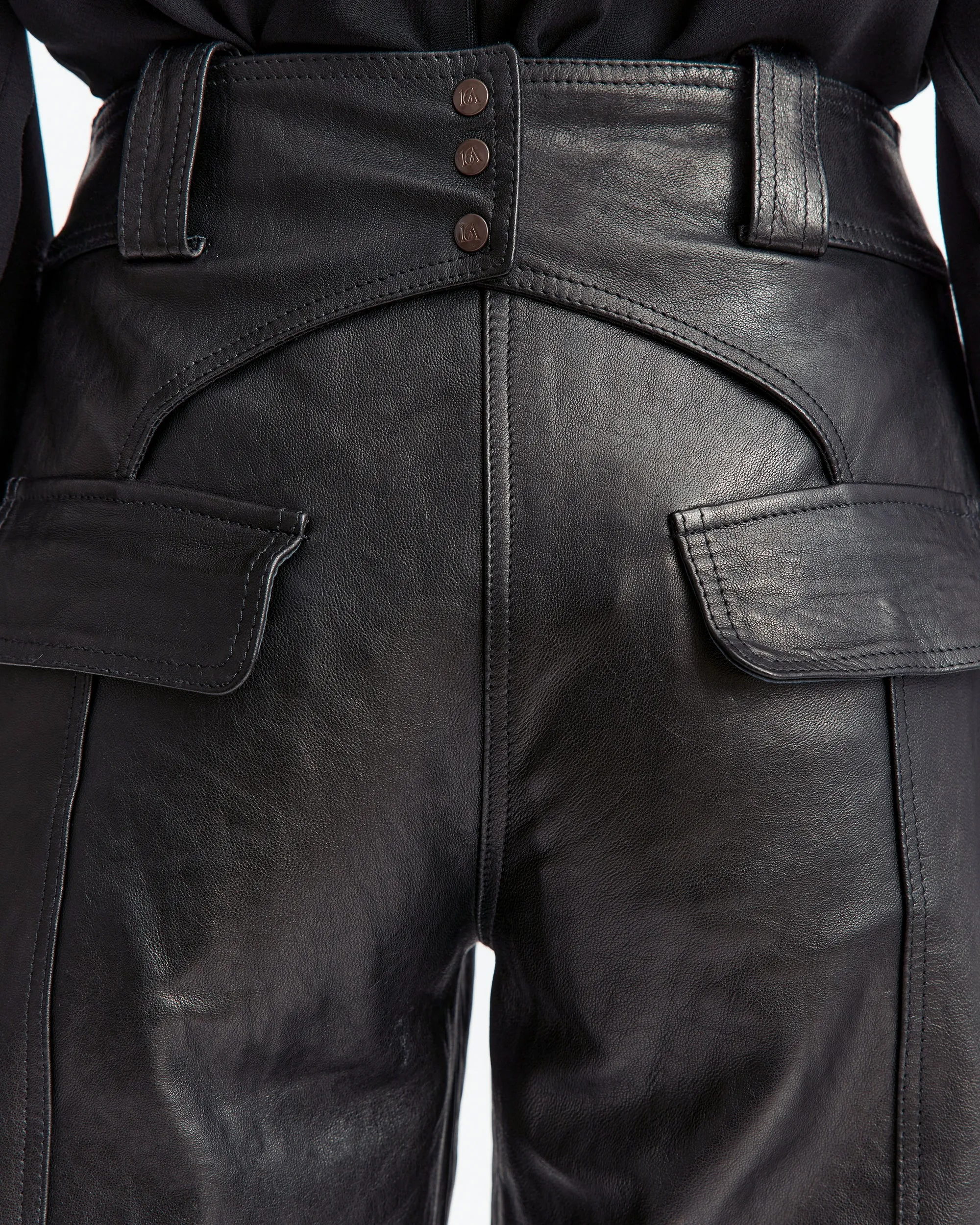 Alcea Trouser in Leather sold by 16ARLINGTON product image thumbnail 5
