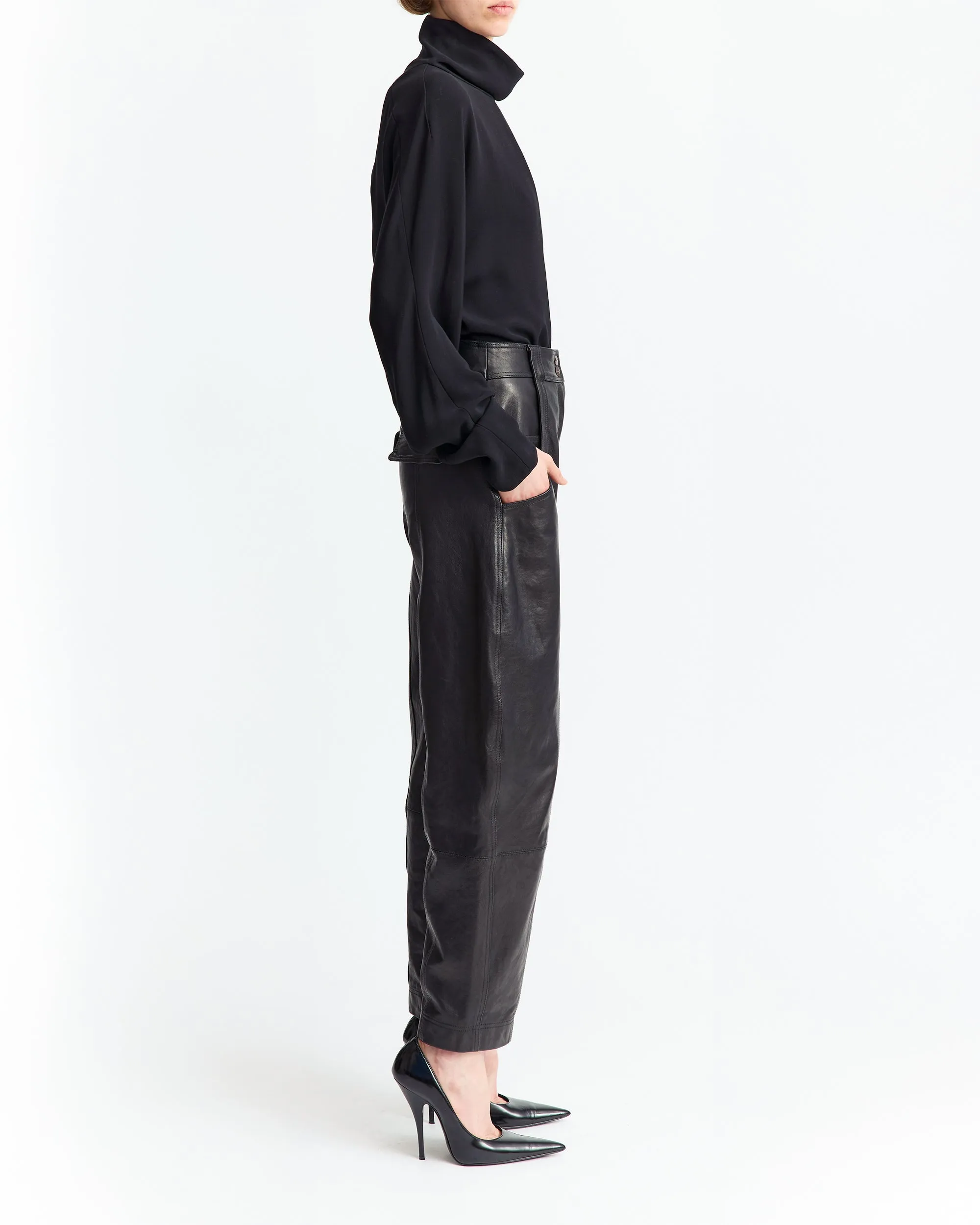 Alcea Trouser in Leather sold by 16ARLINGTON product image thumbnail 3