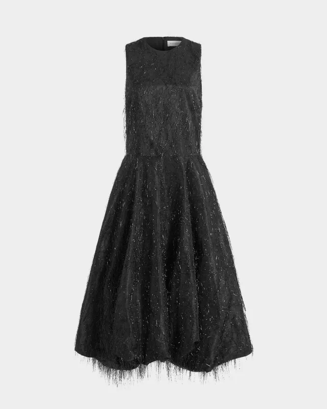 Tansi Midi Dress in Texture made by 16ARLINGTON