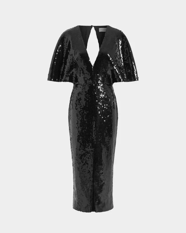Ermara Midi Dress in Sequin sold by 16ARLINGTON