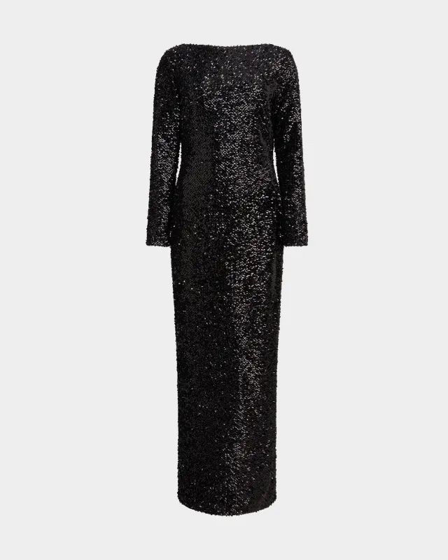Reta Gown in Textured Sequin sold by 16ARLINGTON