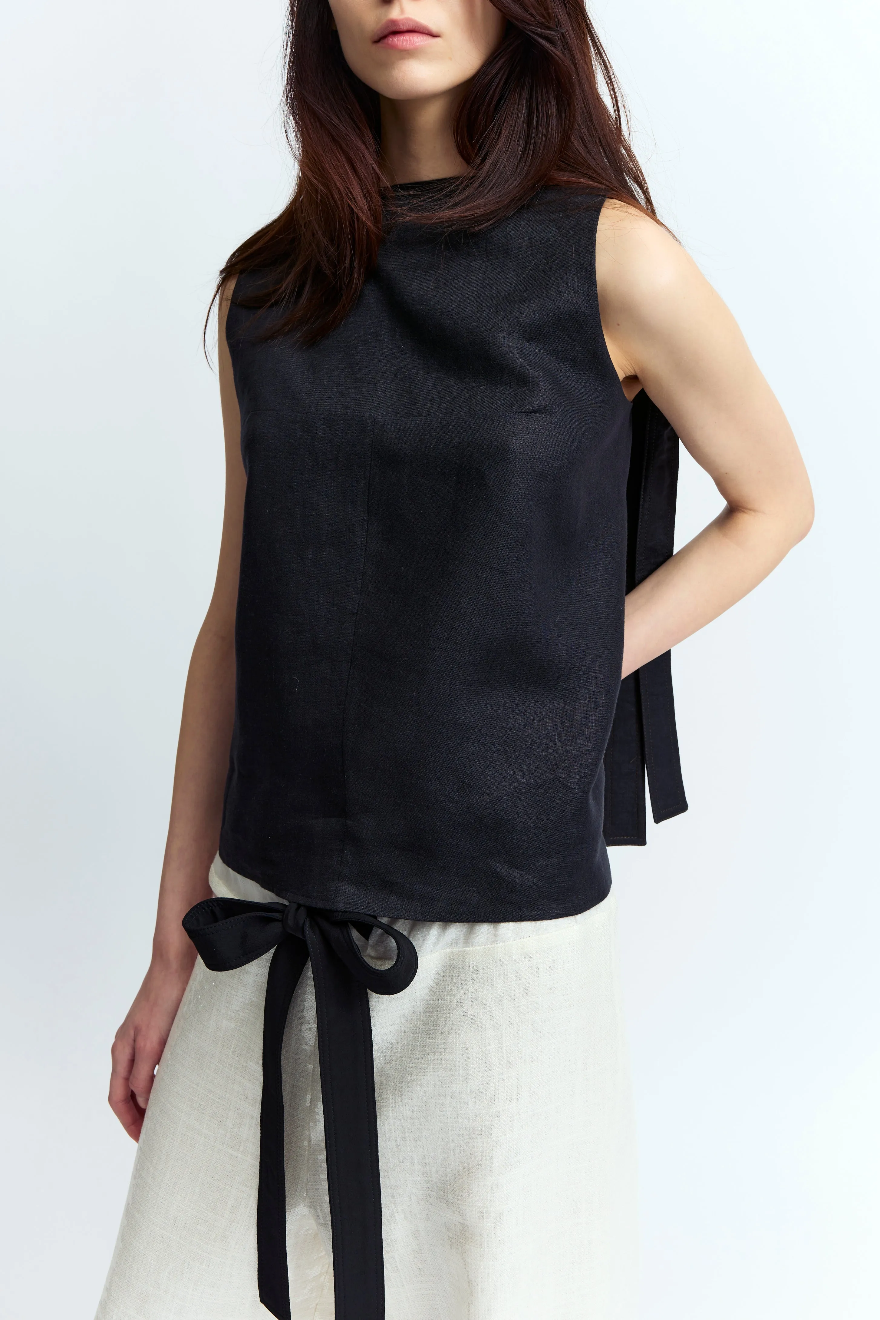 Ziella Top in Linen sold by 16ARLINGTON product image thumbnail 5