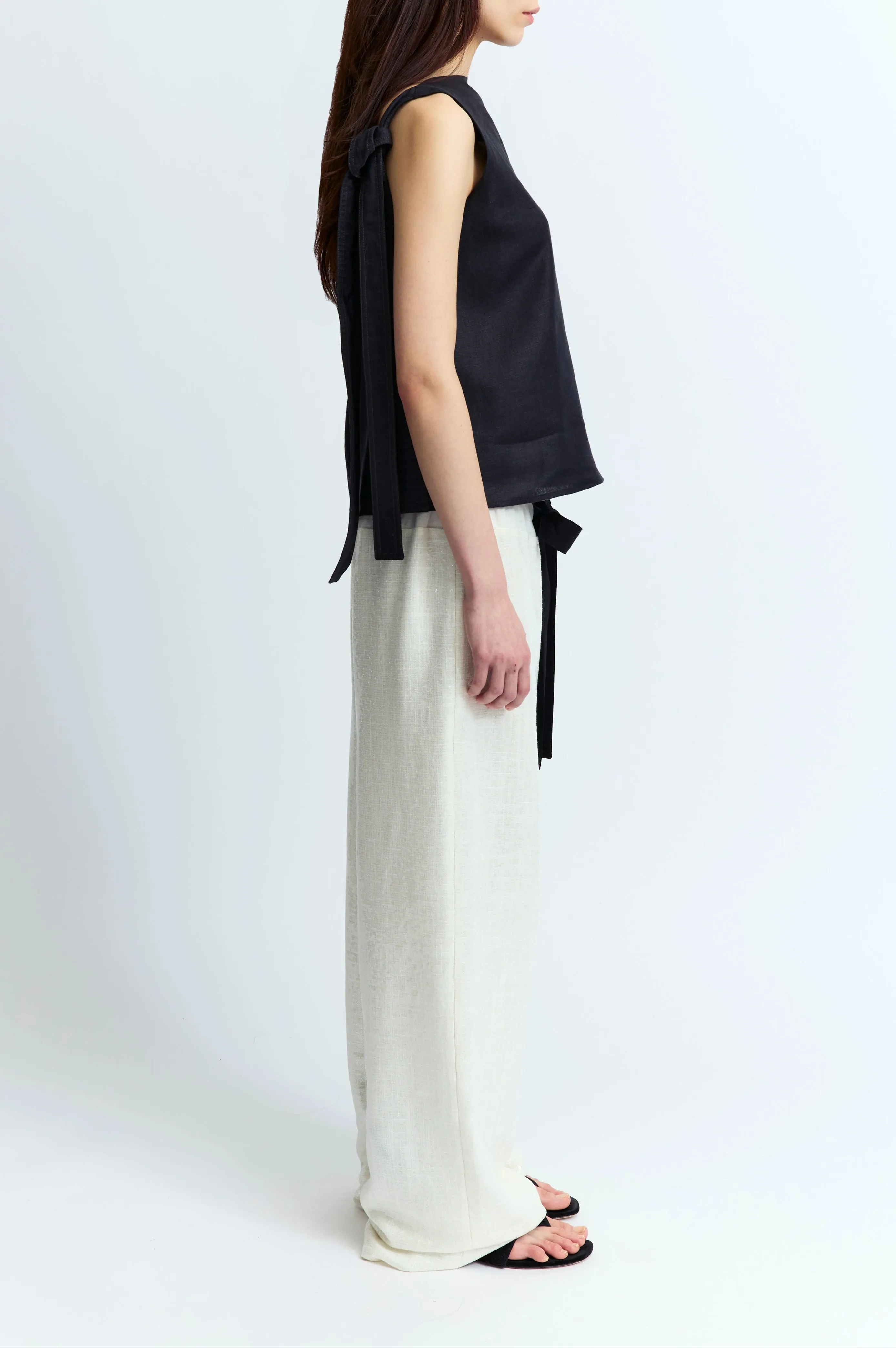 Ziella Top in Linen sold by 16ARLINGTON product image thumbnail 3