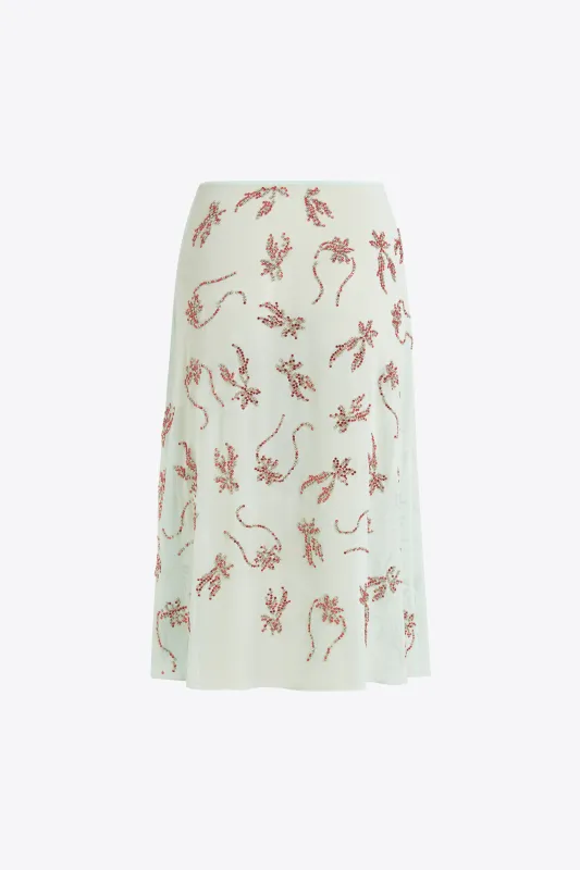 Dafne Skirt in Chiffon sold by 16ARLINGTON