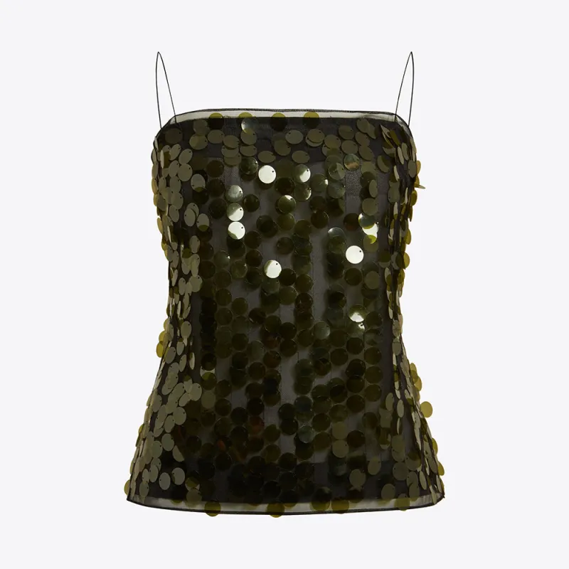 Suero Top in Sequin sold by 16ARLINGTON