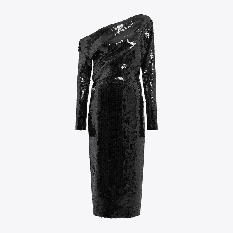 Danae Midi Dress in Sequin sold by 16ARLINGTON