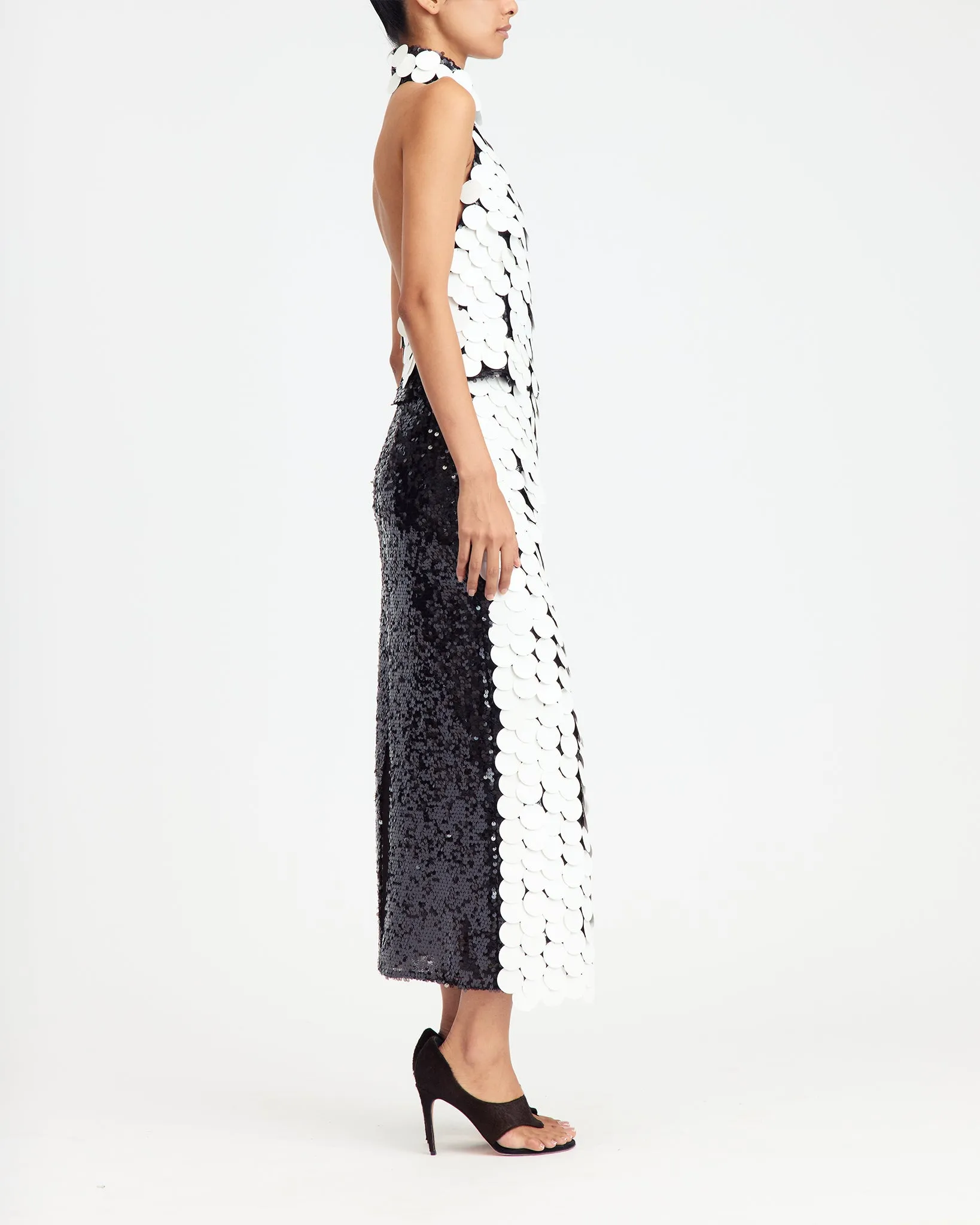Dia Midi Skirt in Large Sequin sold by 16ARLINGTON product image thumbnail 3