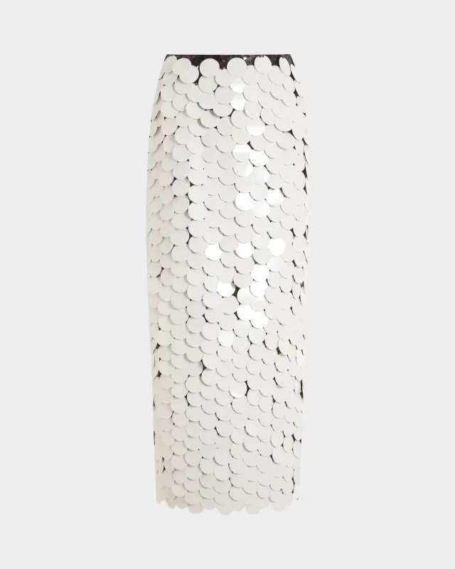Dia Midi Skirt in Large Sequin sold by 16ARLINGTON