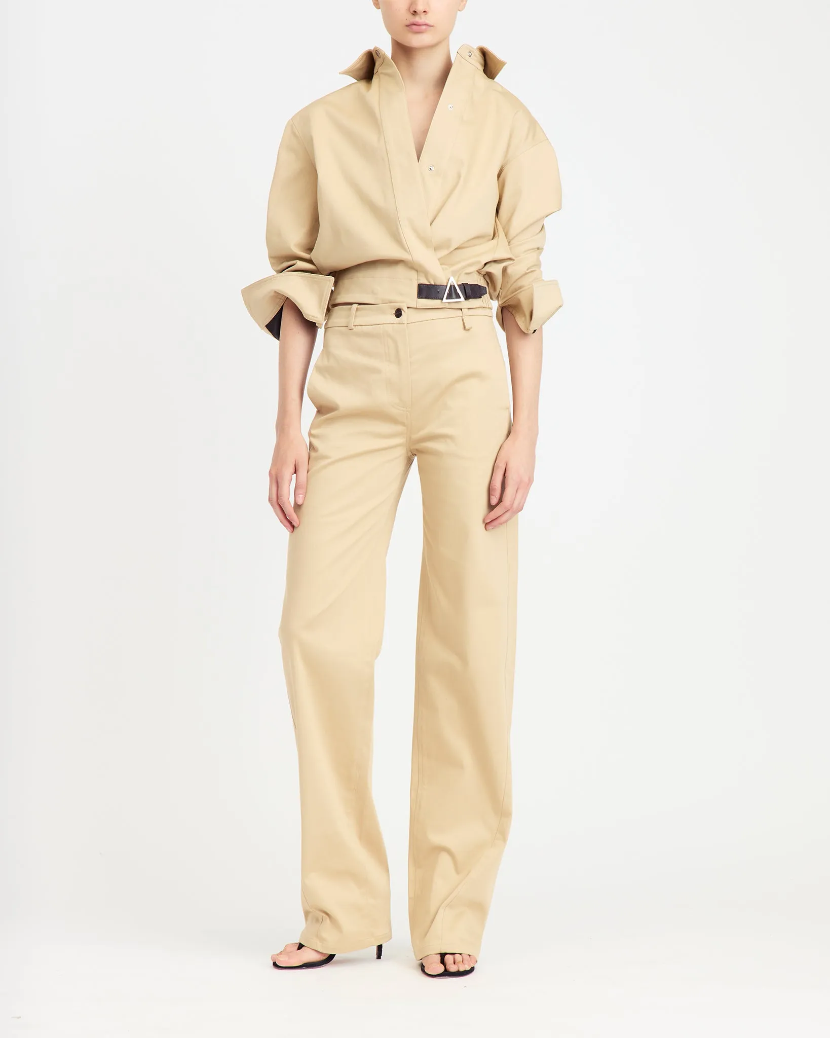 Junia Trouser in Cotton Sateen sold by 16ARLINGTON product image thumbnail 2