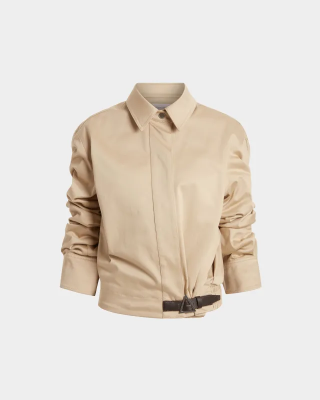 Jolie Jacket in Cotton Sateen sold by 16ARLINGTON