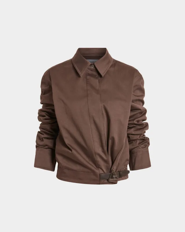 Jolie Jacket in Cotton Sateen sold by 16ARLINGTON