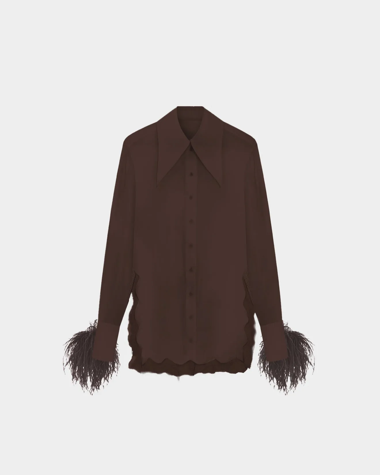 Tio Shirt in Satin sold by 16ARLINGTON