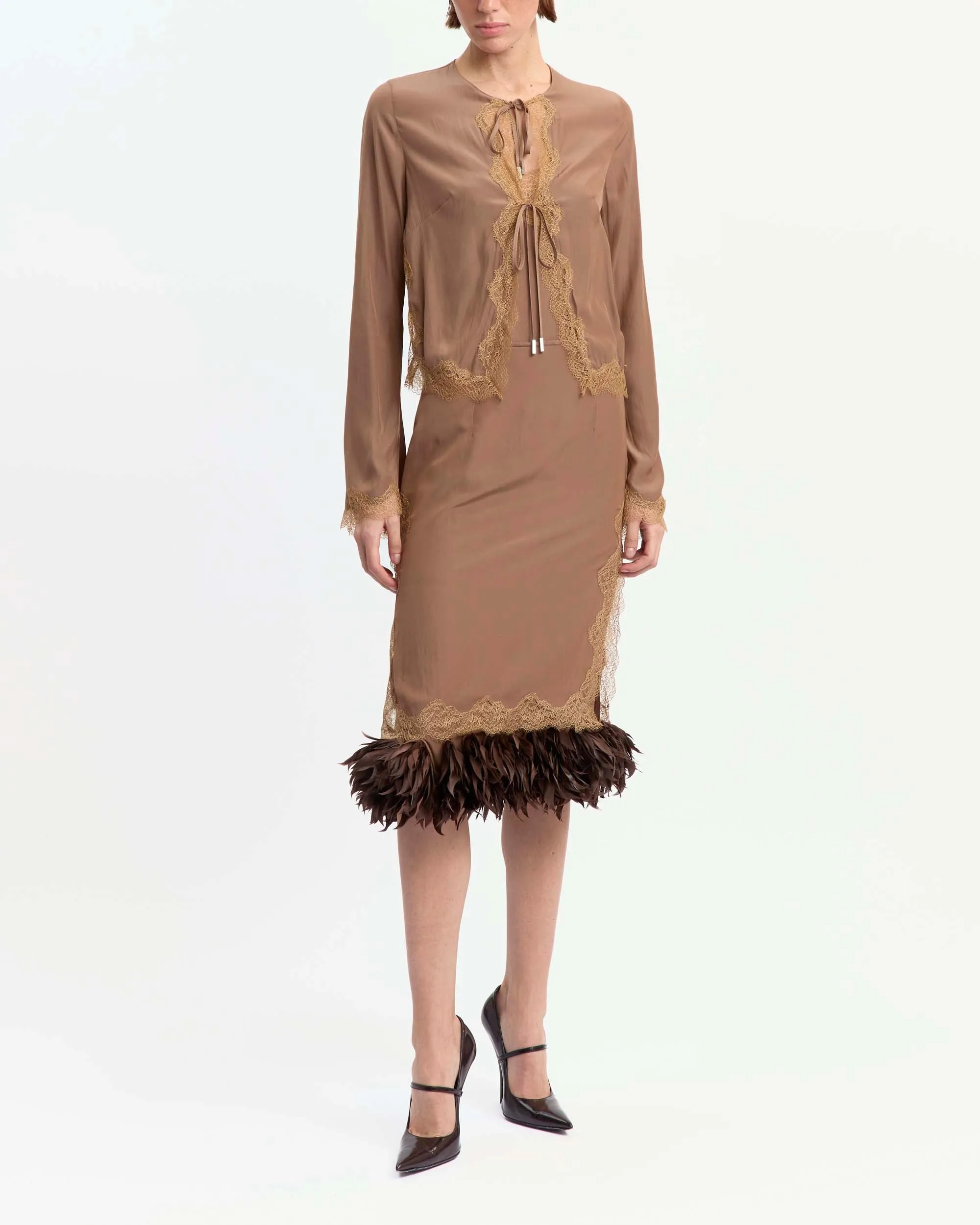 Filipa Cardigan in Satin sold by 16ARLINGTON product image thumbnail 2