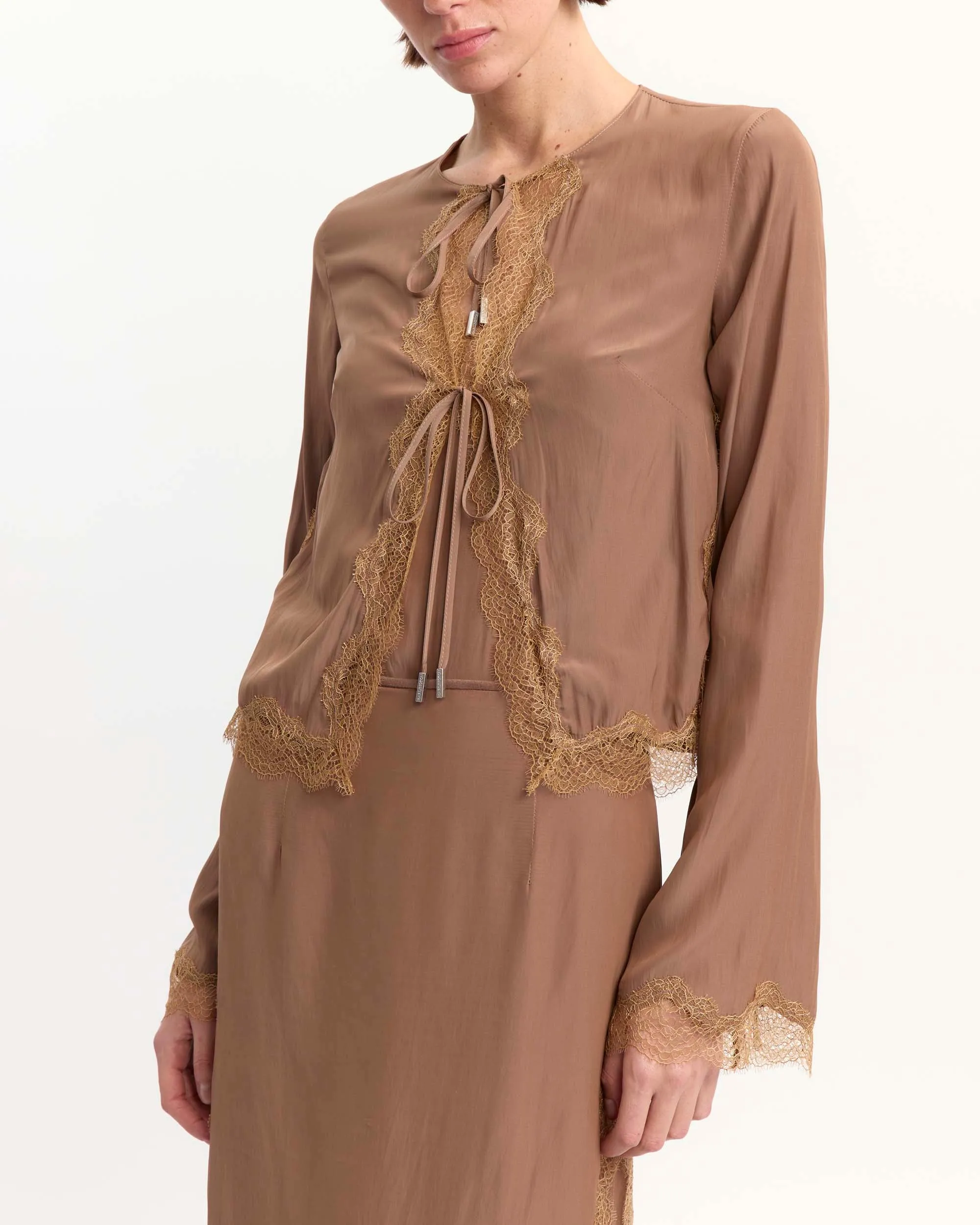 Filipa Cardigan in Satin sold by 16ARLINGTON product image thumbnail 5