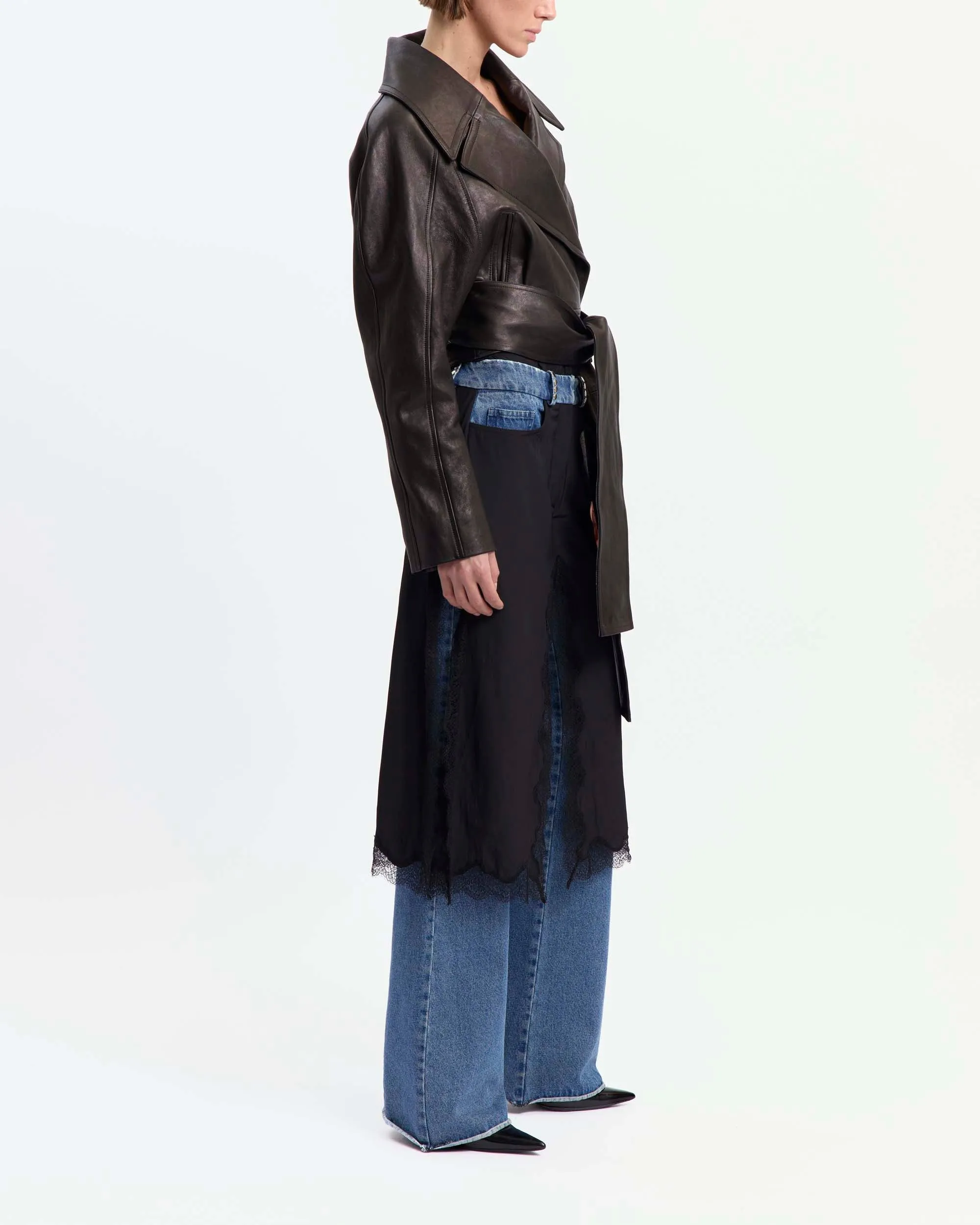 Palmer Jacket in Leather sold by 16ARLINGTON product image thumbnail 3