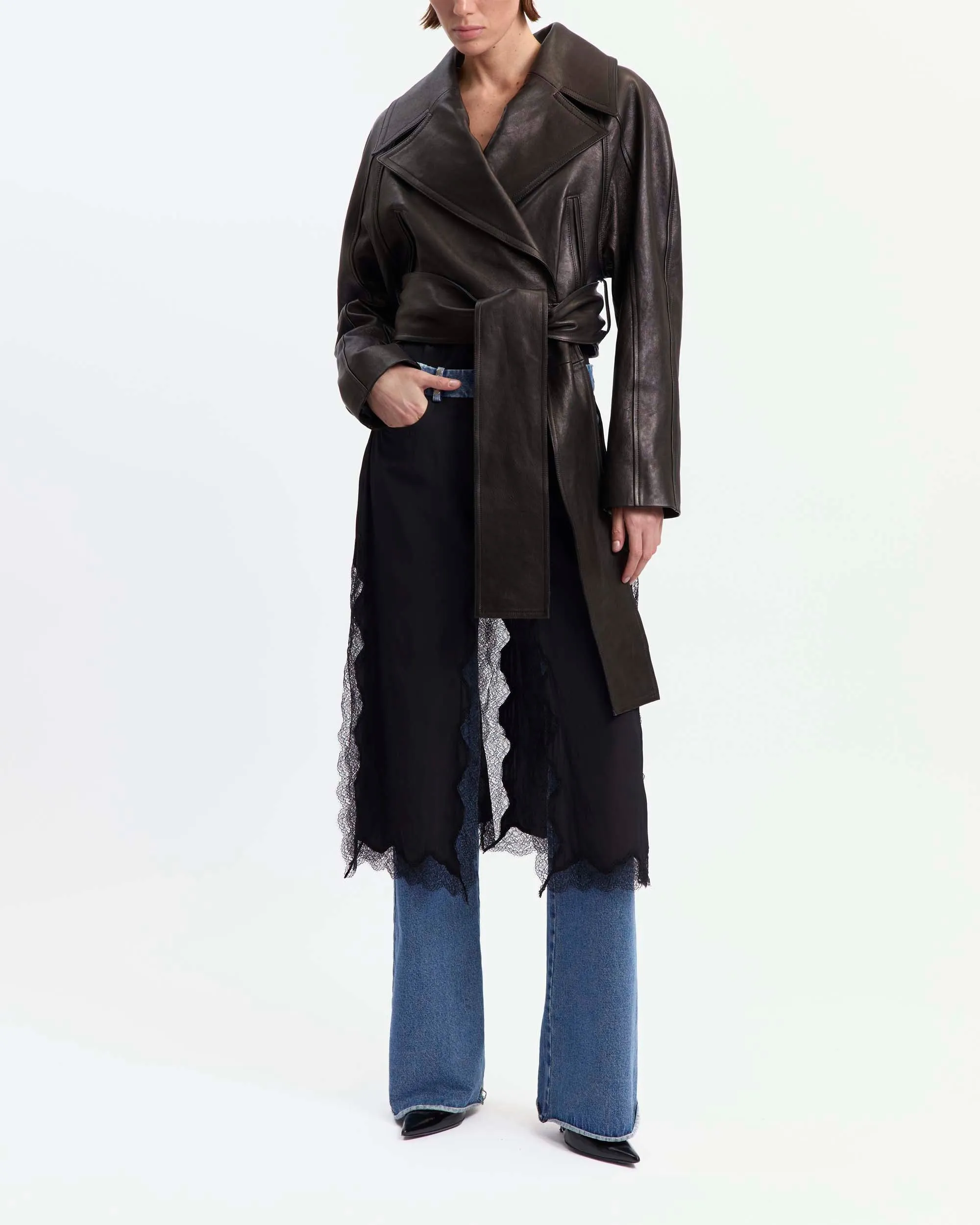 Palmer Jacket in Leather sold by 16ARLINGTON product image thumbnail 2