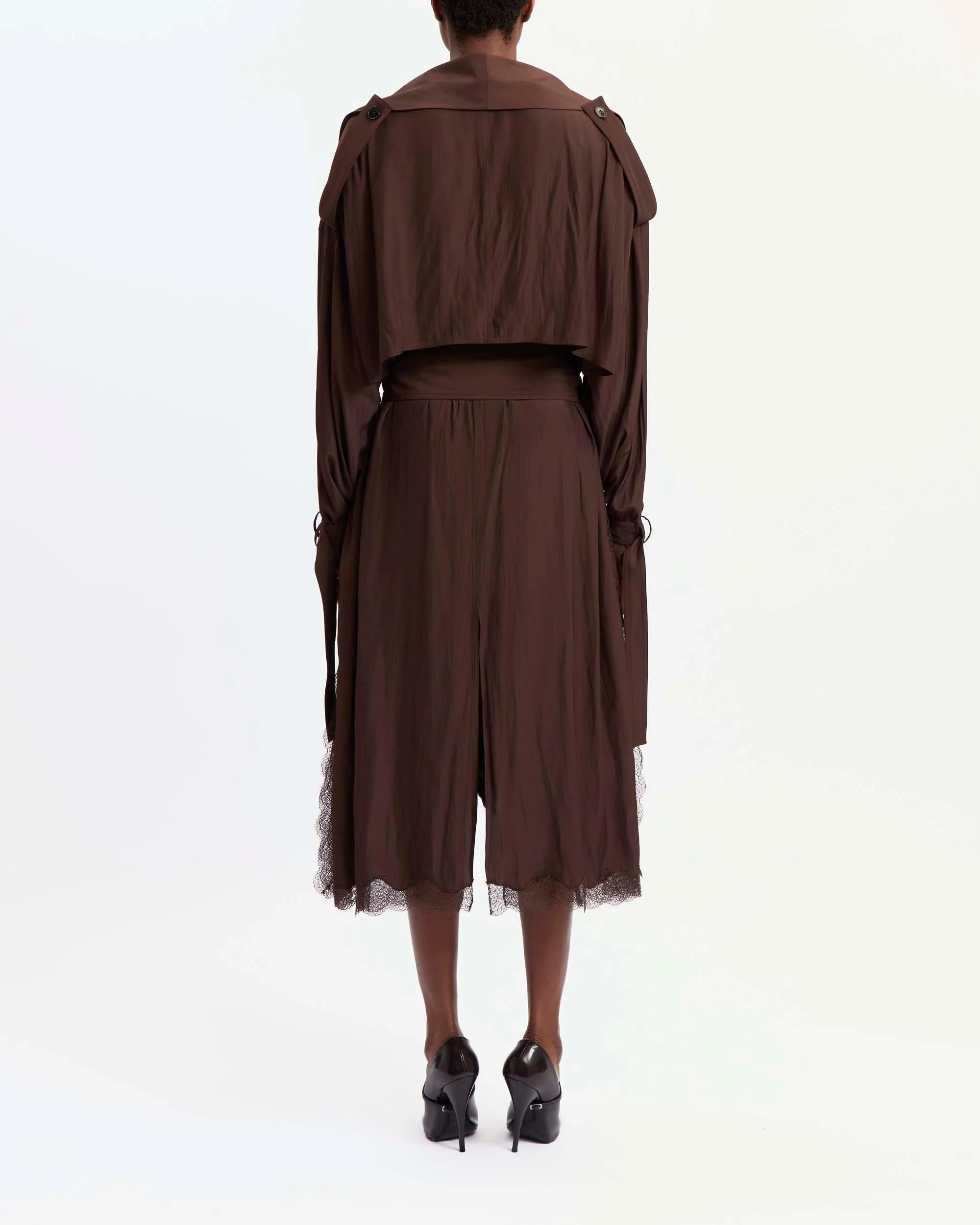 Tawny Coat in Satin sold by 16ARLINGTON product image thumbnail 4
