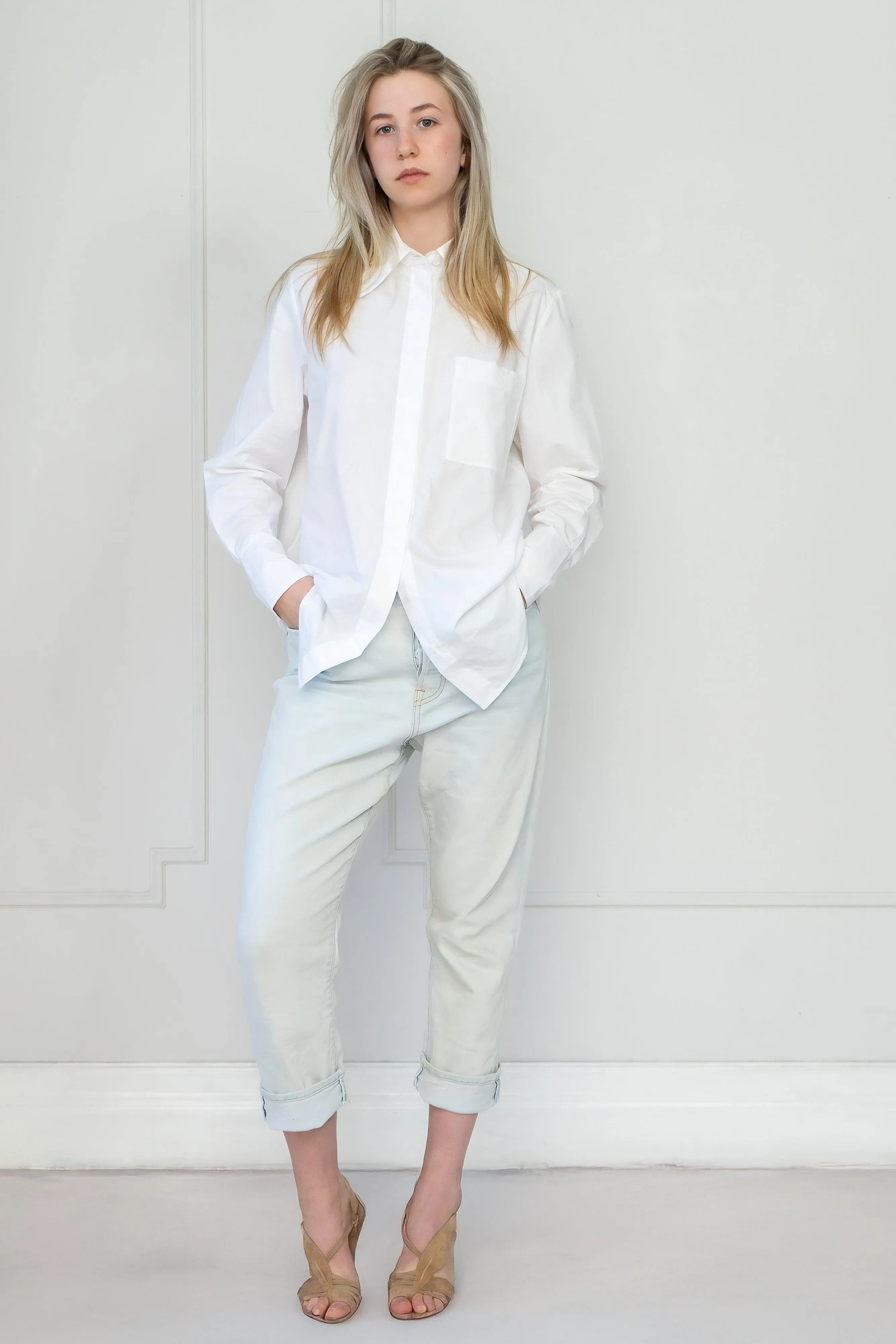 Carlyne Shirt White sold by Room 502 product image thumbnail 3