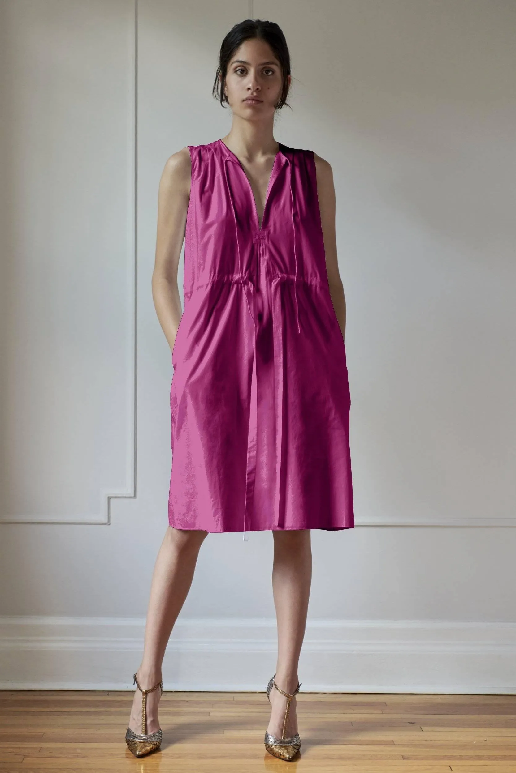 KAFTAN DRESS MODEL 6 JESSICA - PINK sold by Room 502