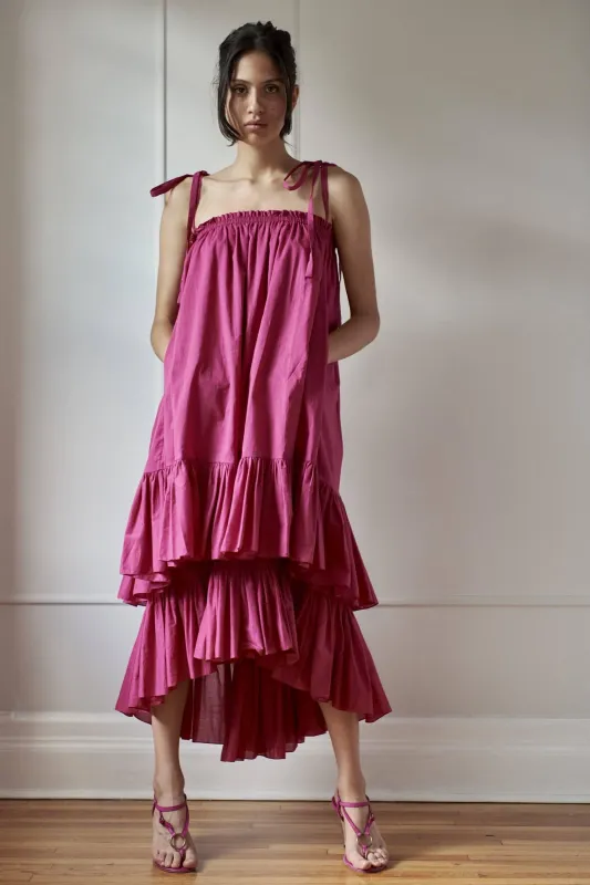 RESORT BEACH DRESS MODEL 7 CLAUDIA - PINK sold by Room 502