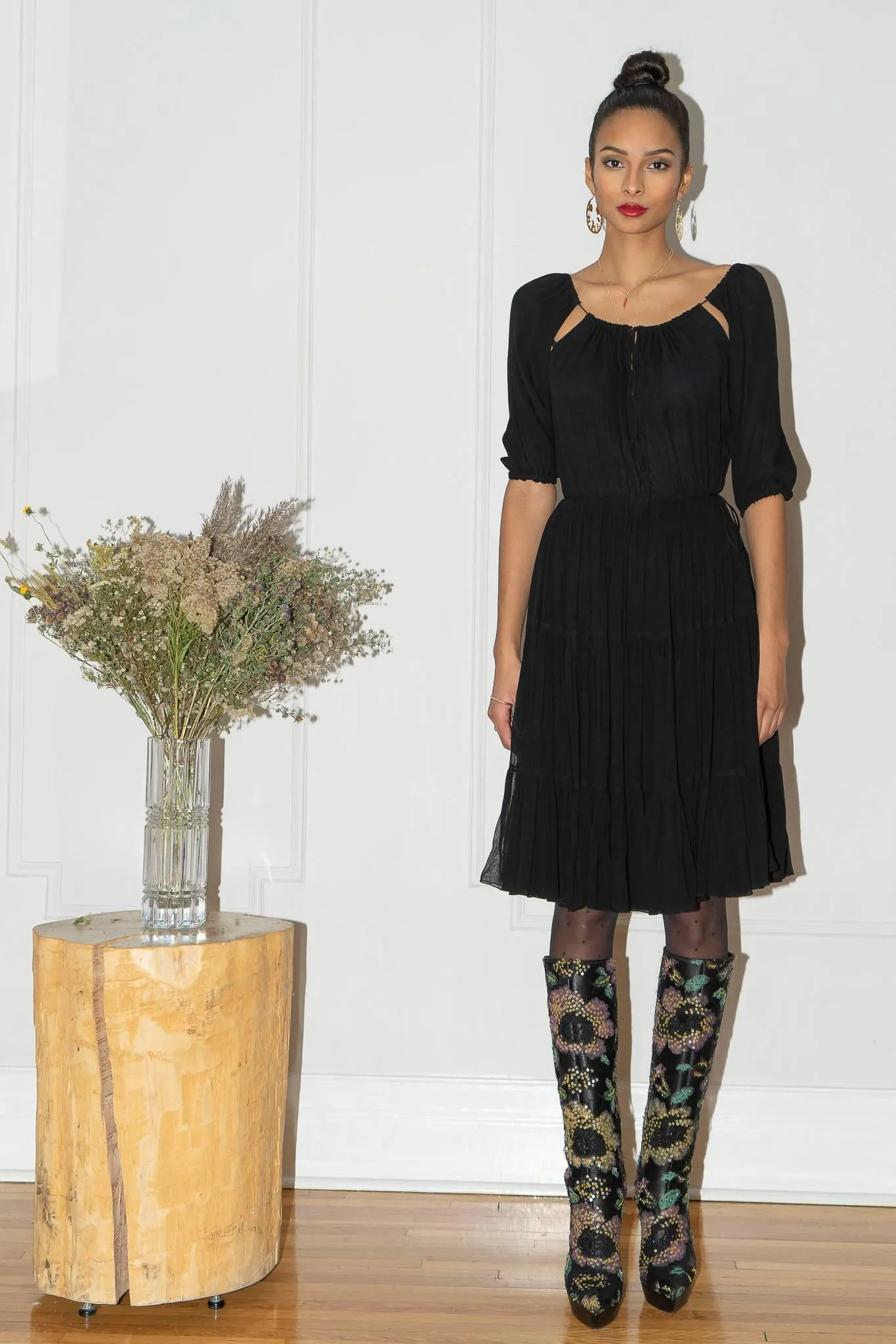 Michelle Dress - Black sold by Room 502 product image thumbnail 3