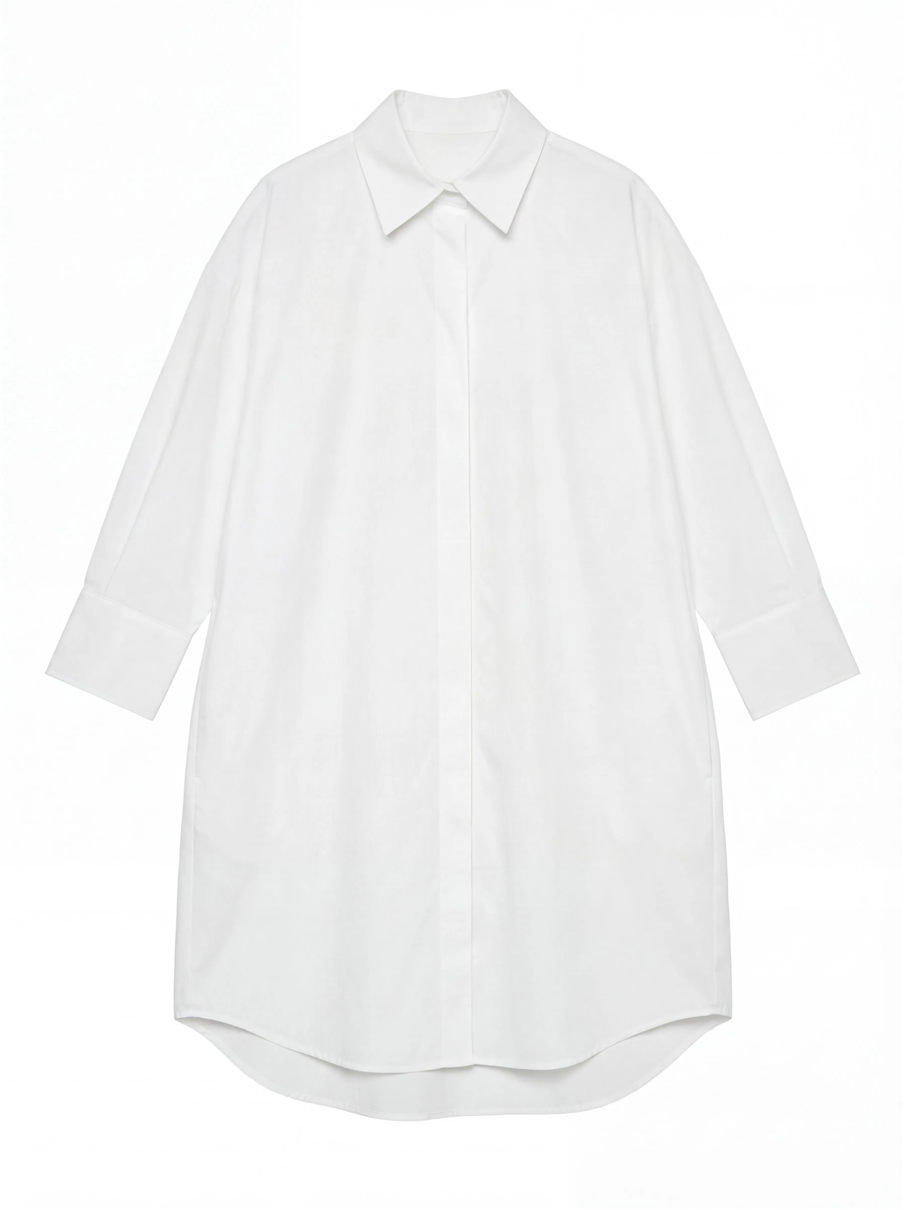 Sophie Caftan - White Cotton sold by Room 502