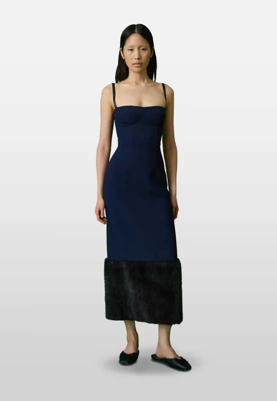 THE CAN'T STAY LONG BUT MIGHT DRESS made by THE OWN STUDIO