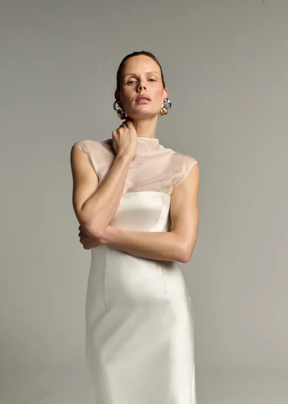 STYLE 156 // SILK CHIFFON UNDER BODICE sold by THE OWN STUDIO