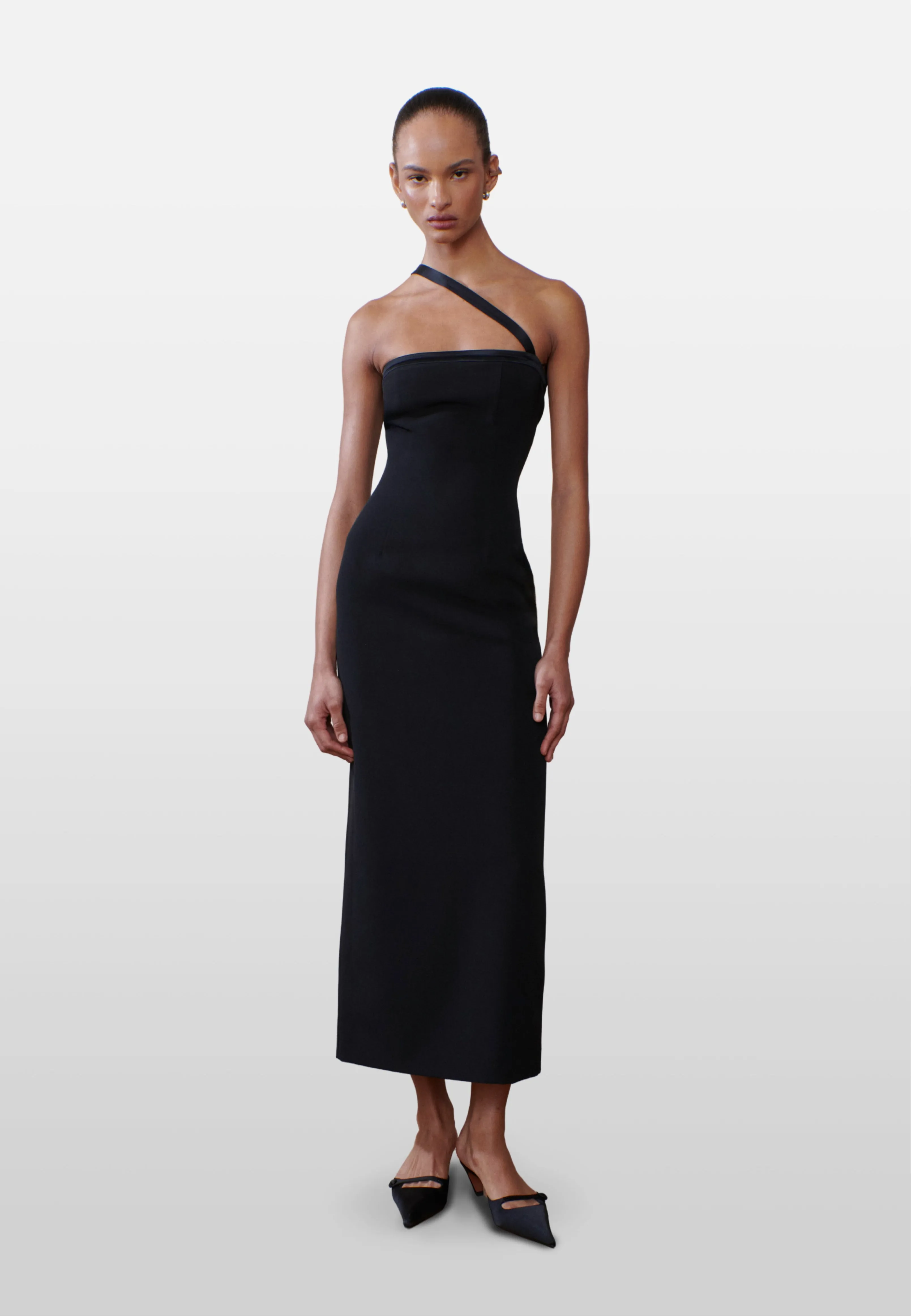 THE THIS WAY AND THAT WAY DRESS IN BLACK sold by THE OWN STUDIO