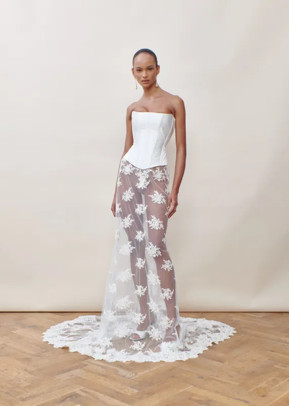 STYLE 144 // LACE SKIRT made by THE OWN STUDIO
