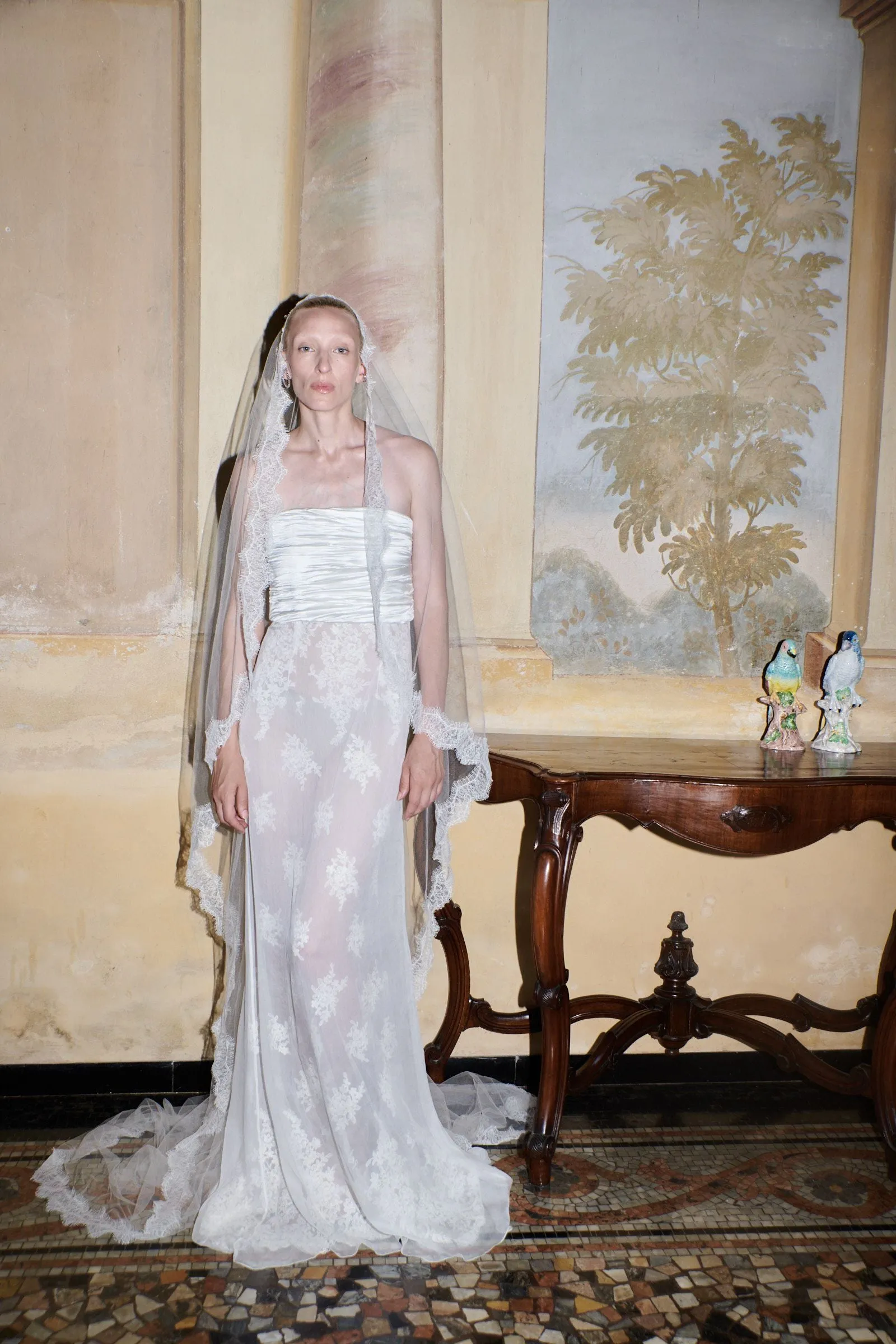 STYLE 085 // LACE TRIM VEIL sold by THE OWN STUDIO