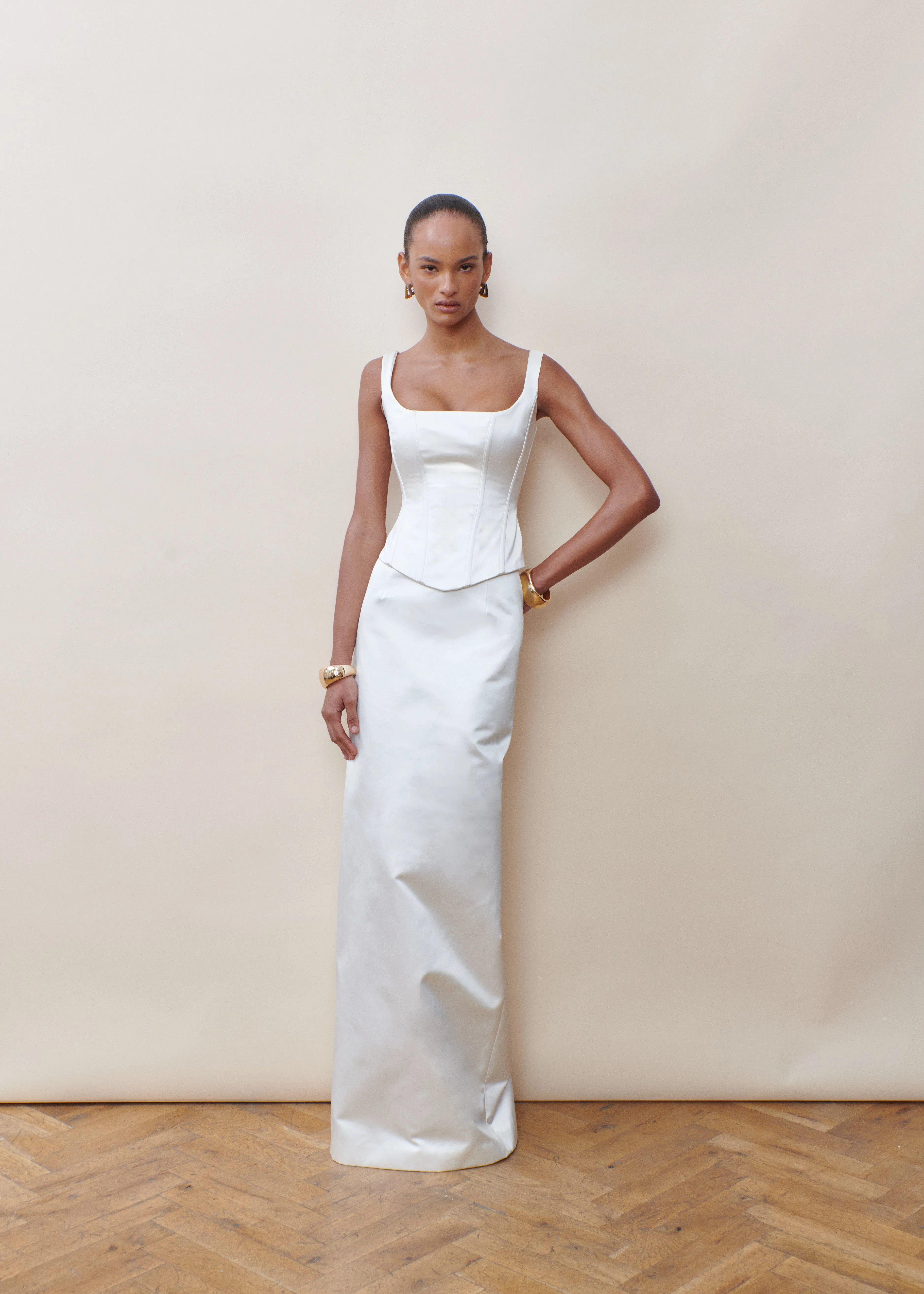 STYLE 141 // SQUARE NECK CORSET WITH STRAPS sold by THE OWN STUDIO product image thumbnail 2