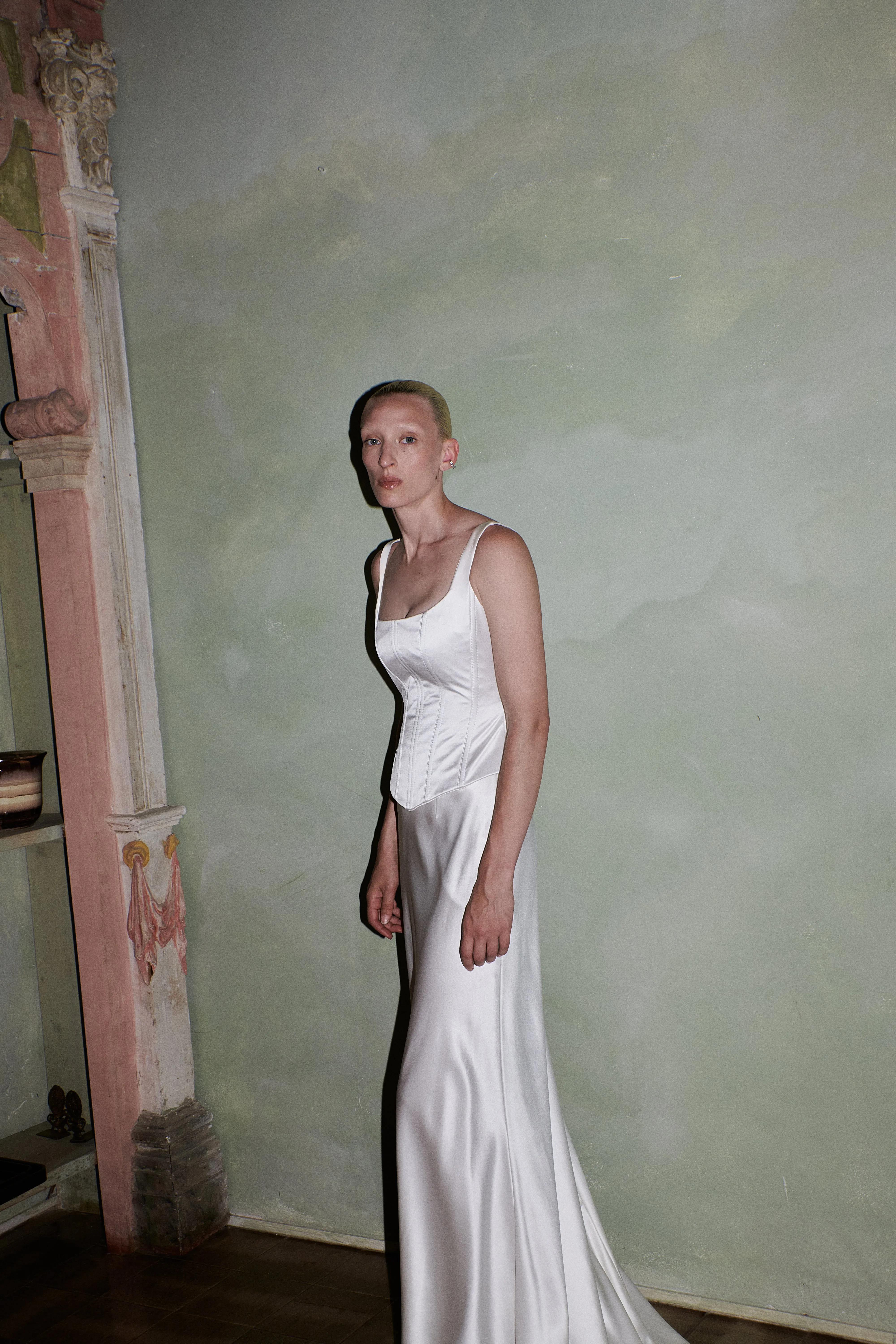 STYLE 141 // SQUARE NECK CORSET WITH STRAPS sold by THE OWN STUDIO product image thumbnail 5