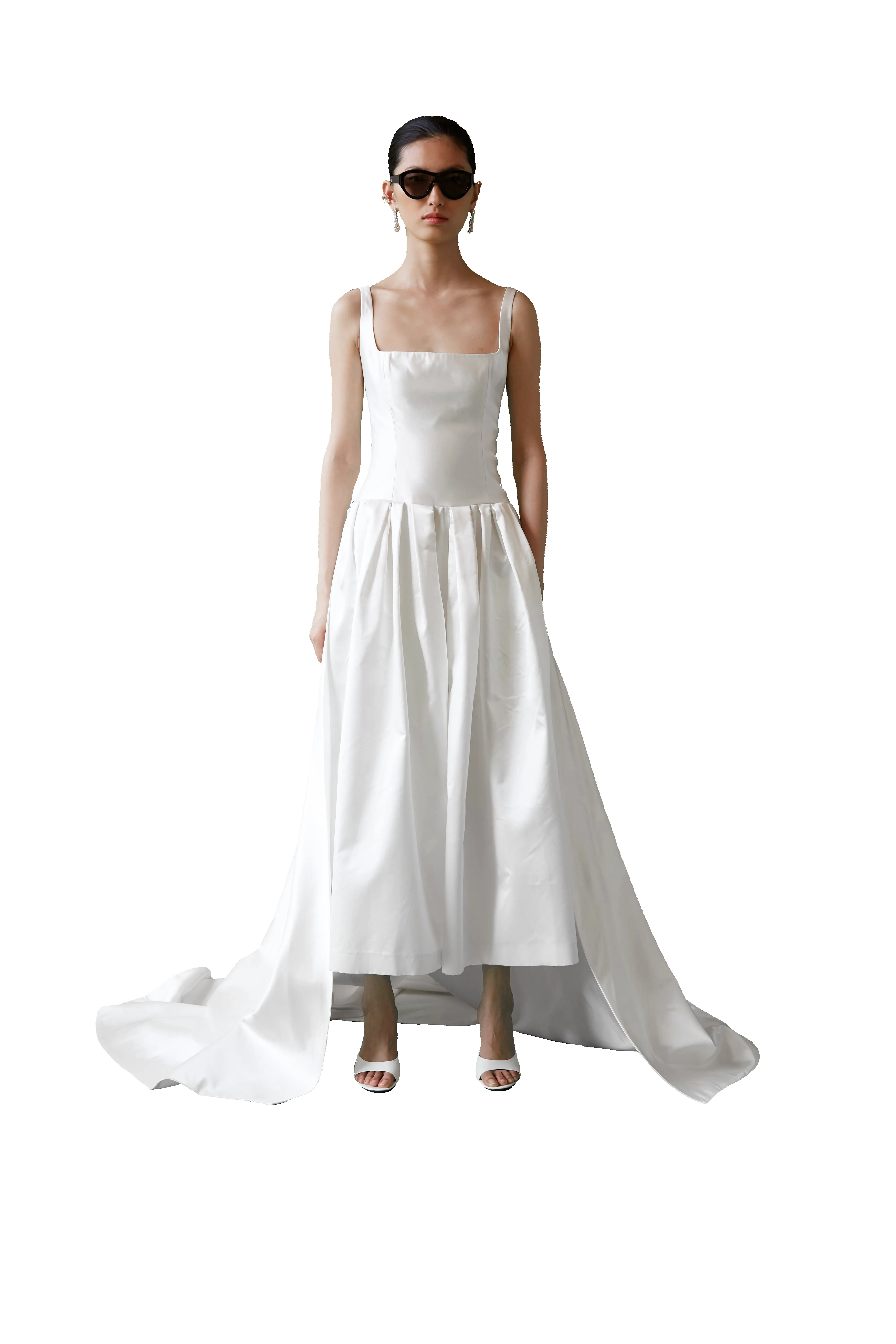 STYLE 108 // ANKLE LENGTH DROP WAIST GOWN sold by THE OWN STUDIO product image thumbnail 4