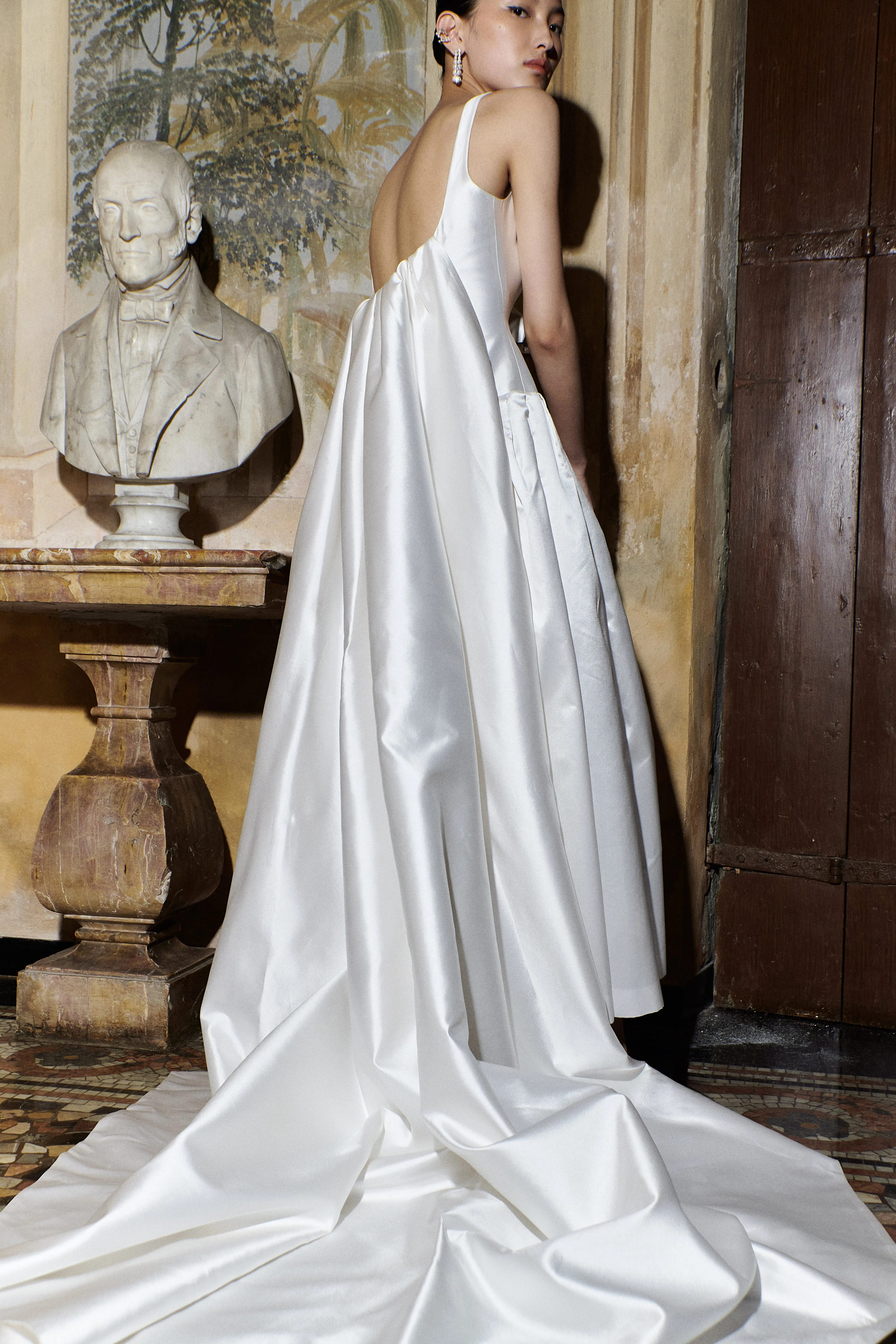 STYLE 108 // ANKLE LENGTH DROP WAIST GOWN sold by THE OWN STUDIO product image thumbnail 2