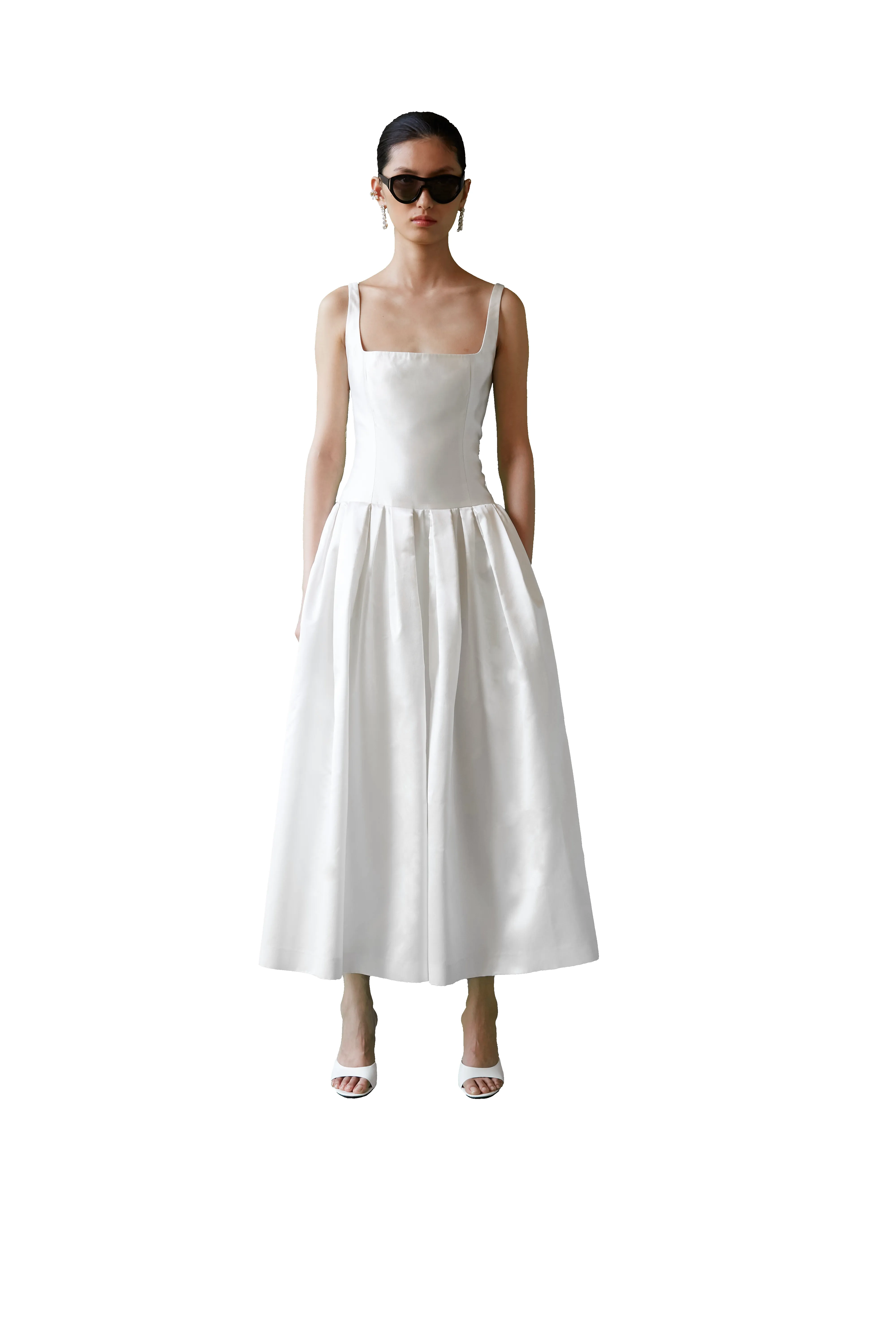STYLE 108 // ANKLE LENGTH DROP WAIST GOWN sold by THE OWN STUDIO product image thumbnail 5
