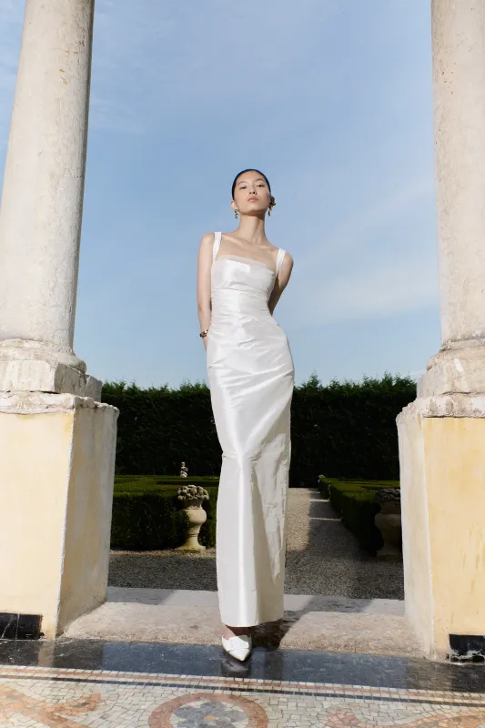 STYLE 064 // SILK TAFFETA COLUMN sold by THE OWN STUDIO