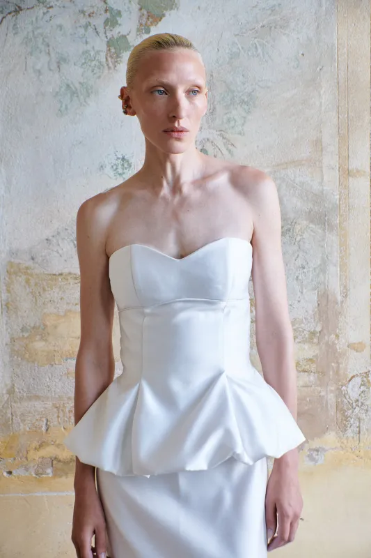 STYLE 046 // BUBBLE PEPLUM TOP sold by THE OWN STUDIO